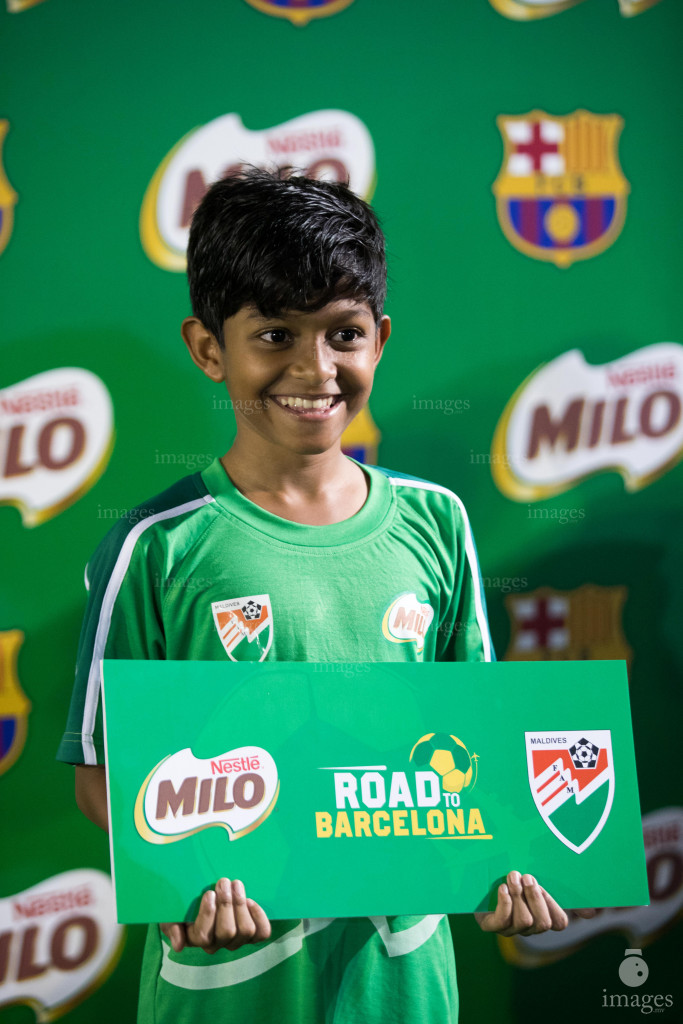 MILO Road To Barcelona (Selection Day 2) 2018 In Male' Maldives, October 10, Wednesday 2018 (Images.mv Photo/Suadh Abdul Sattar))