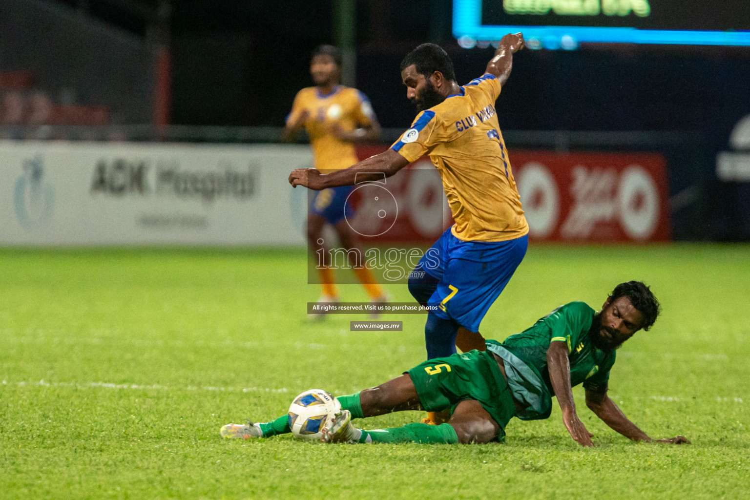 Maziya SRC vs Club Valencia in the Community Shield Match 2021/2022 on 15 December 2021 held in Male', Maldives. Photos: Hassan Simah / images.mv