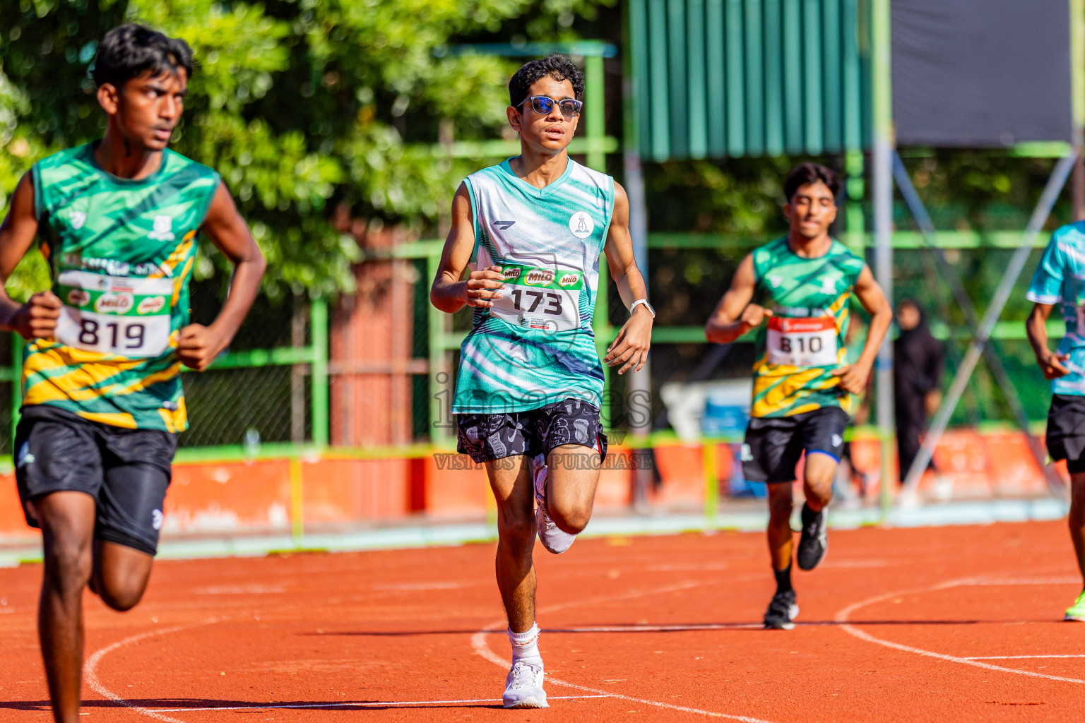 Day 3 of Inter-school Athletics Championship 2025 held in Ekuveni Synthetic Track, Male', Maldives on Wednesday, 08th October 2025. Photos by: Areef Adam / Images.mv