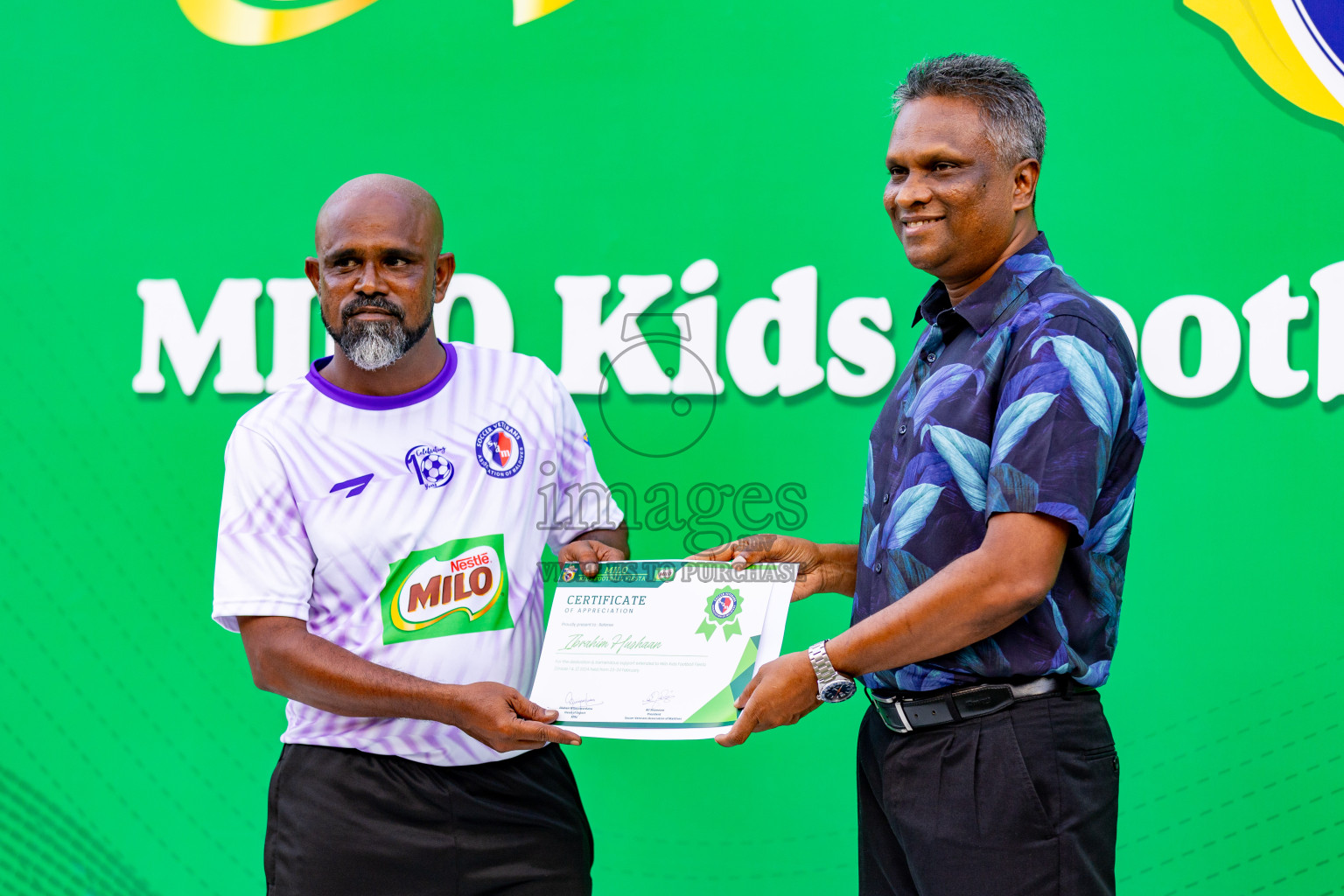 Day 2 of MILO Kids Football Fiesta was held at National Stadium in Male', Maldives on Saturday, 24th February 2024.