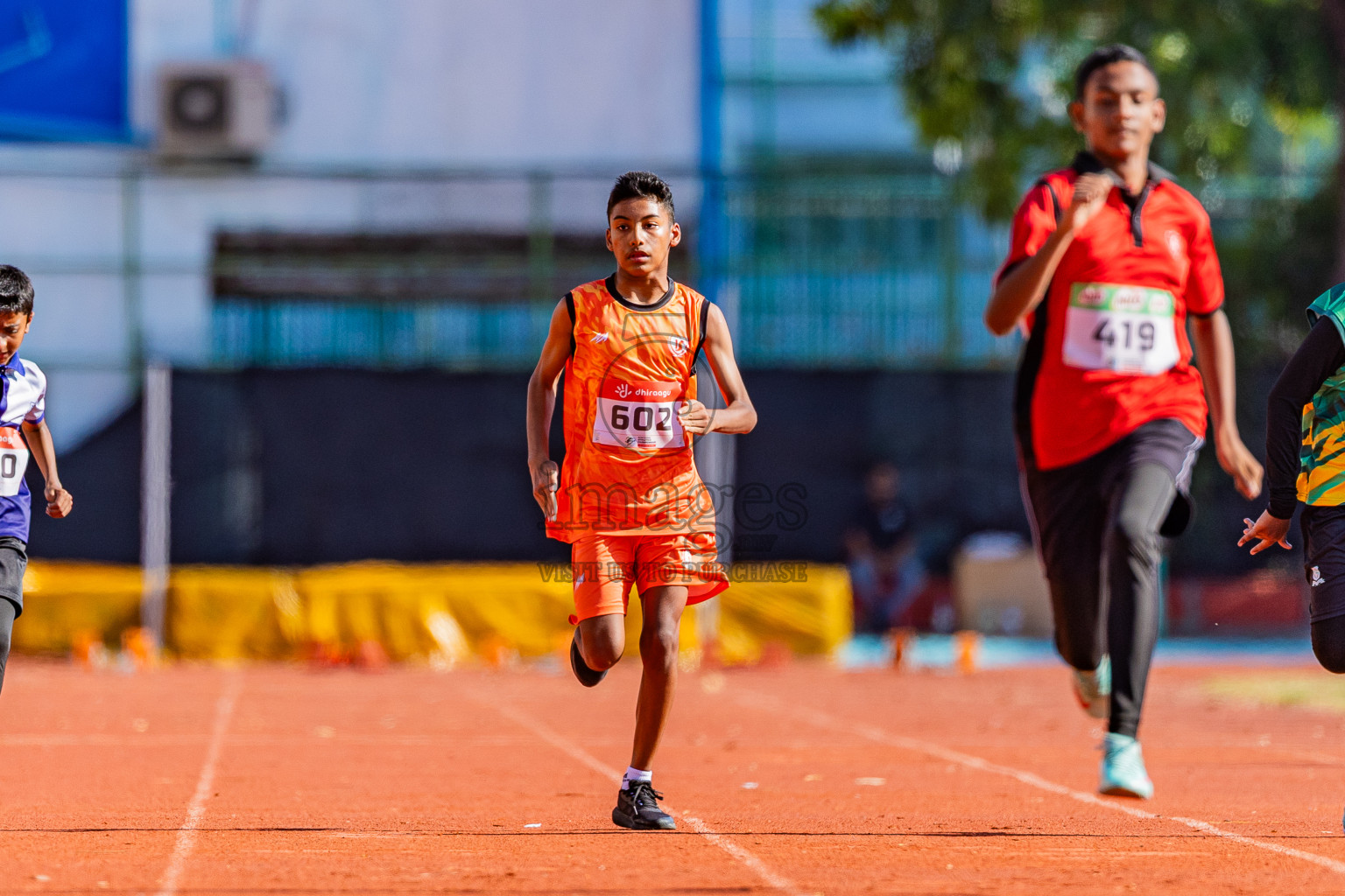 Day 1 of Inter-school Athletics Championship 2025 held in Ekuveni Synthetic Track, Male', Maldives on Monday, 06th October 2025. Photos by: Areef Adam  / Images.mv