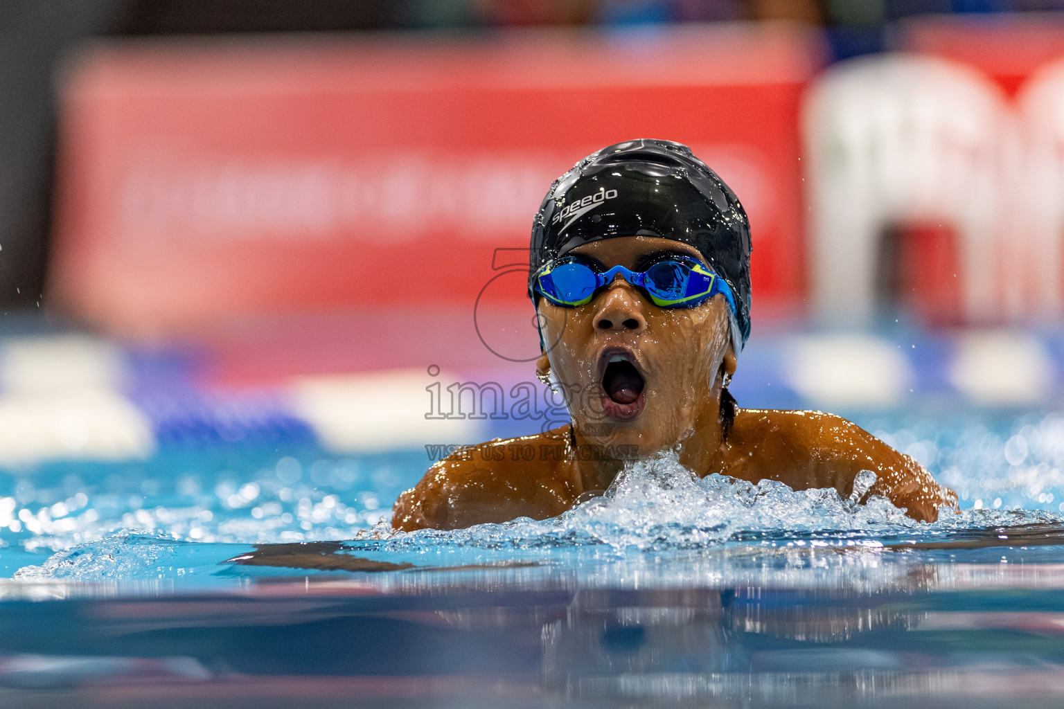 Day 4 of BML 6th National Kids Swimming Kids Festival 2025 held in Hulhumale', Maldives on Thursday, 6th November 2024. Photos: Hassan Simah / images.mv