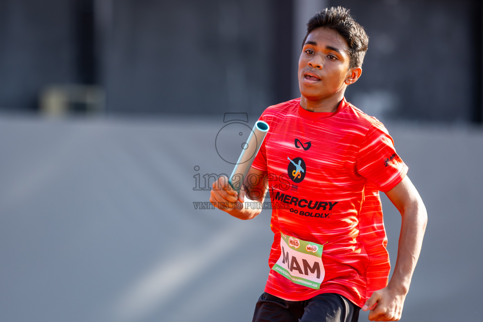 Day 2 of 12th Milo Association Championships was held in Ekuveni Track at Male', Maldives on Friday, 25th April 2025. Photos: Ismail Thoriq / images.mv