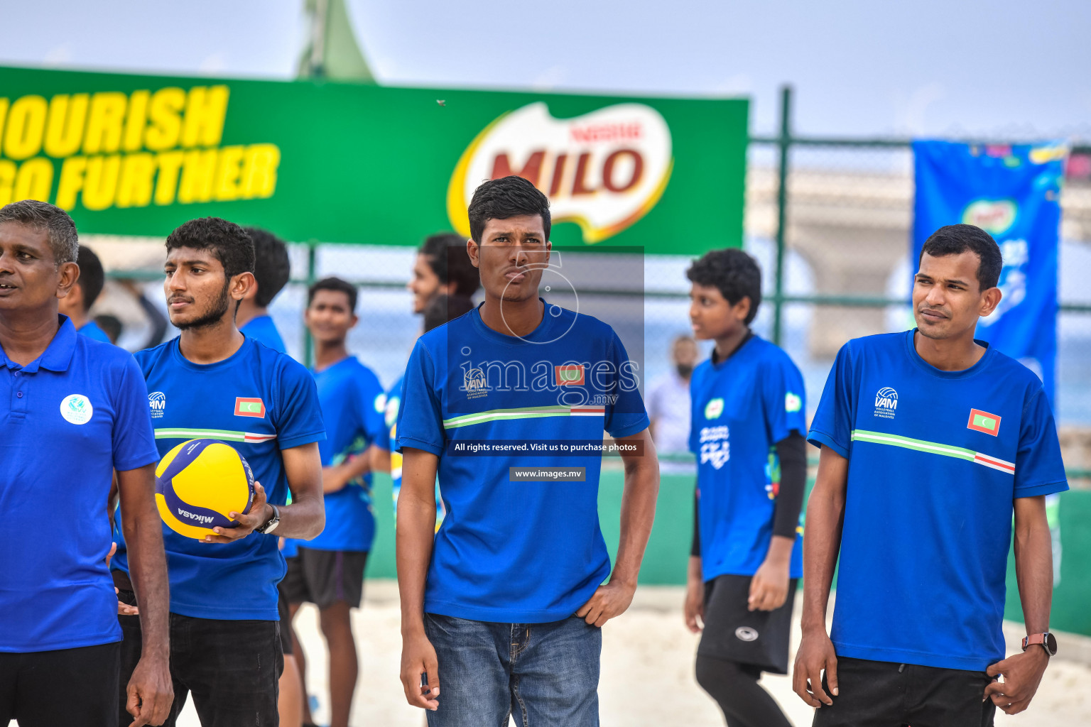 Vollyball players trainning session with Giba Photos by Nausham waheed