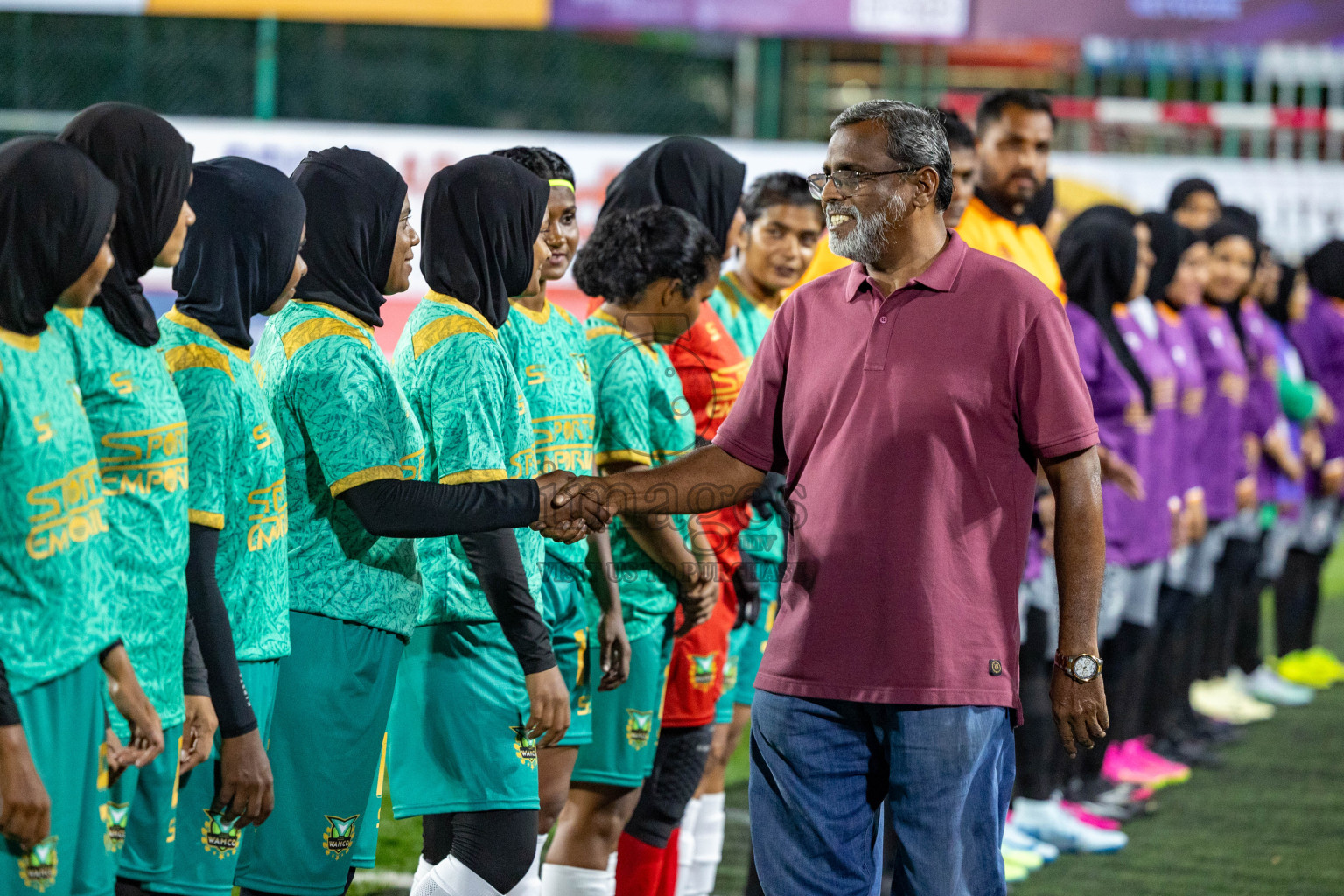 WAMCO vs HEALTH RC in Eighteen Thirty 2024 held in Rehendi Futsal Ground, Hulhumale', Maldives on Tuesday, 3rd September 2024. 
Photos: Mohamed Mahfooz Moosa/ images.mv