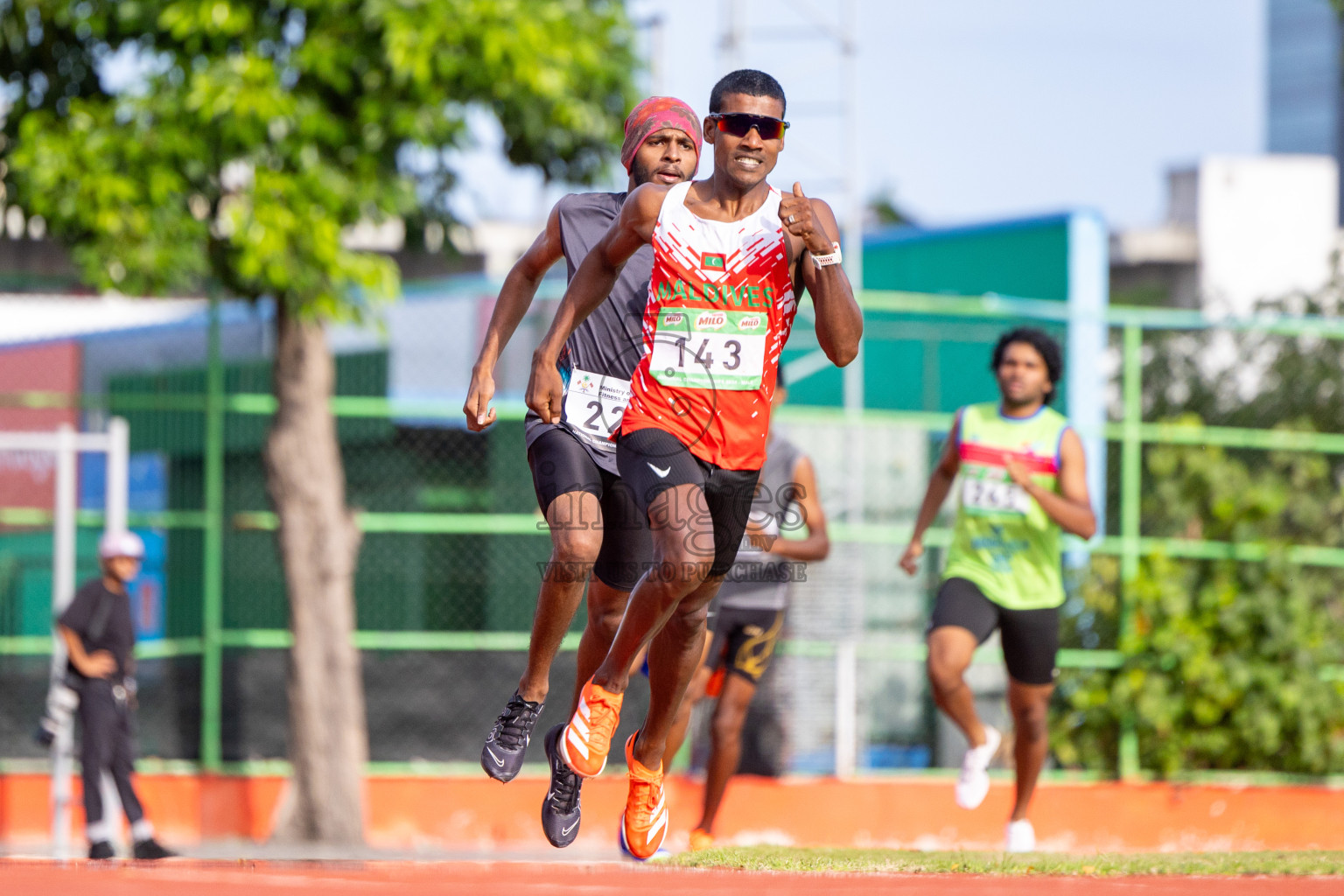 Day 2 of 33rd National Athletics Championship was held in Ekuveni Track at Male', Maldives on Friday, 6th September 2024.
Photos: Ismail Thoriq / images.mv