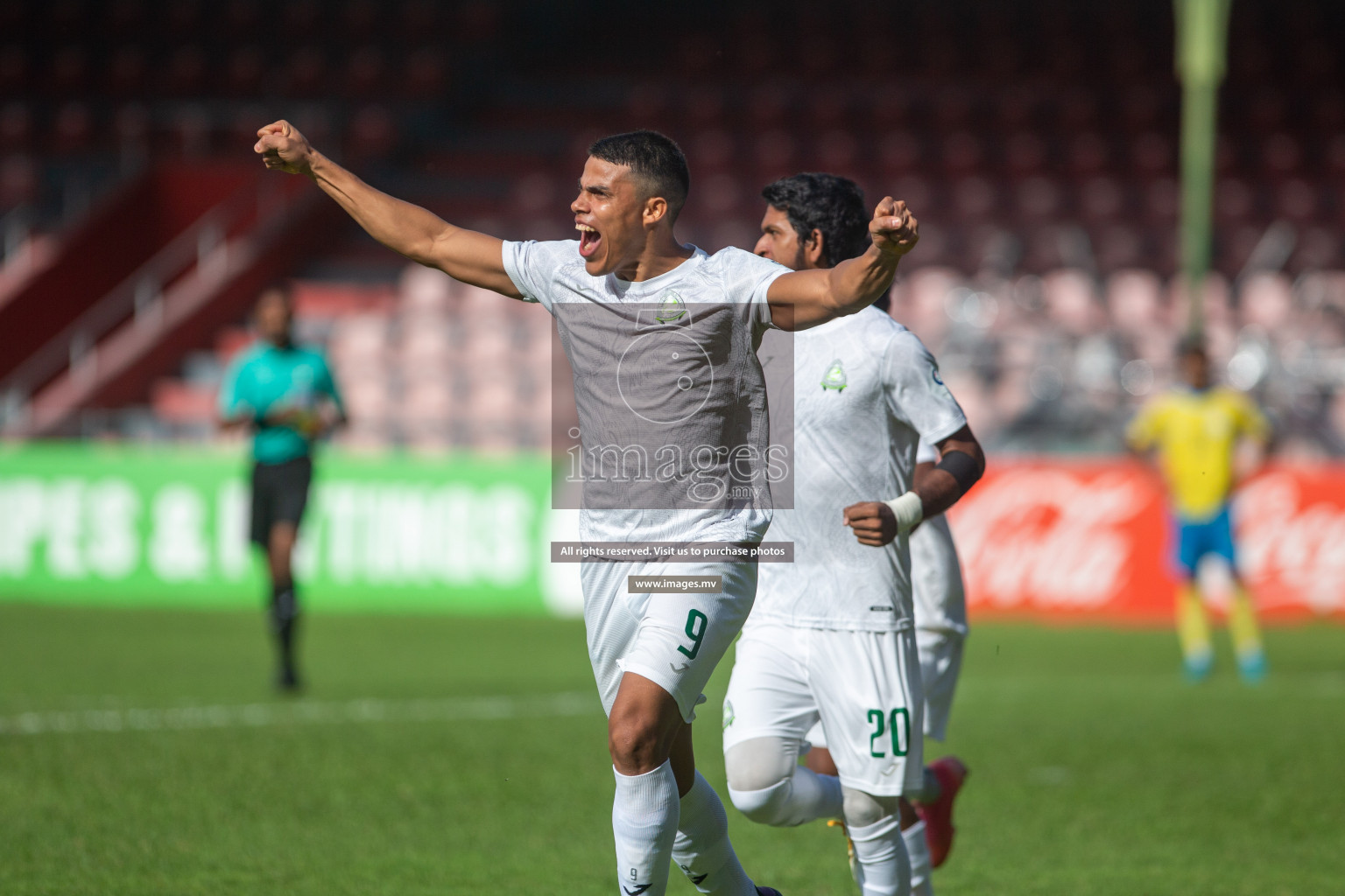 Club Valencia vs Club Green Streets in Ooredoo Dhivehi Premier League 2021/22 on 12th July 2022, held in National Football Stadium, Male', Maldives Photos: Maanish/ Images mv