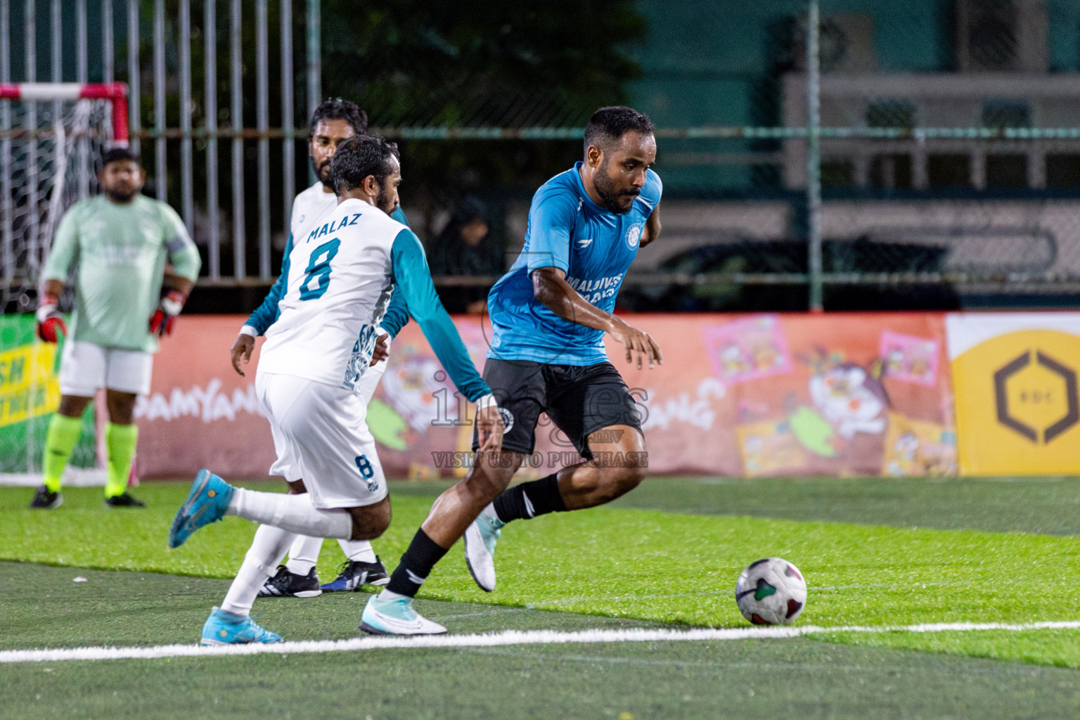 Trade Club vs Higher Education in Club Maldives Classic 2024 held in Rehendi Futsal Ground, Hulhumale', Maldives on Sunday, 8th September 2024. Photos: Hassan Simah / images.mv