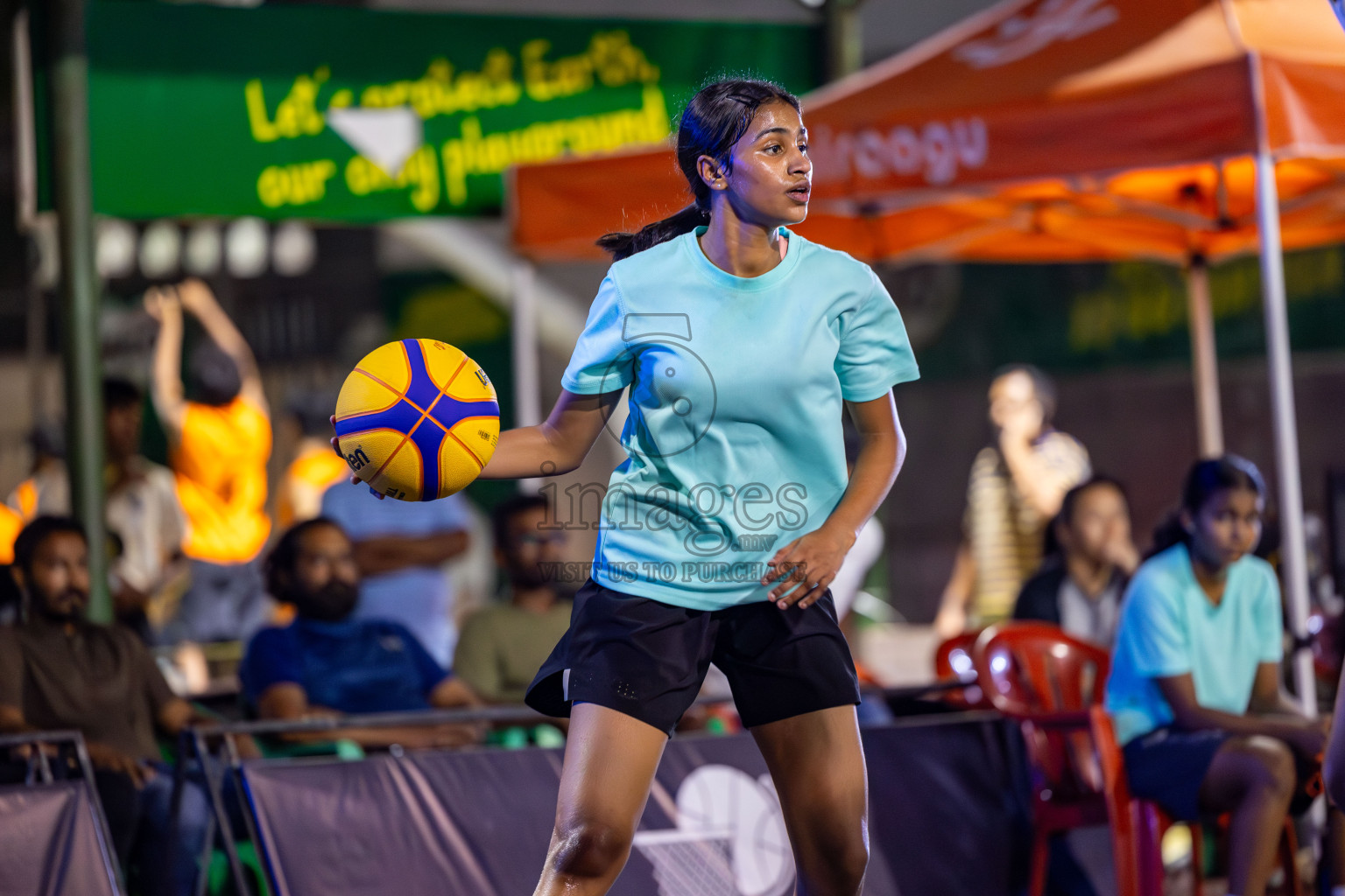 Day 4 of MILO Ramadan 3x3 Challenge 2024 was held in Ekuveni Outdoor Basketball Court at Male', Maldives on Friday, 15th March 2024.
Photos: Mohamed Mahfooz Moosa / images.mv