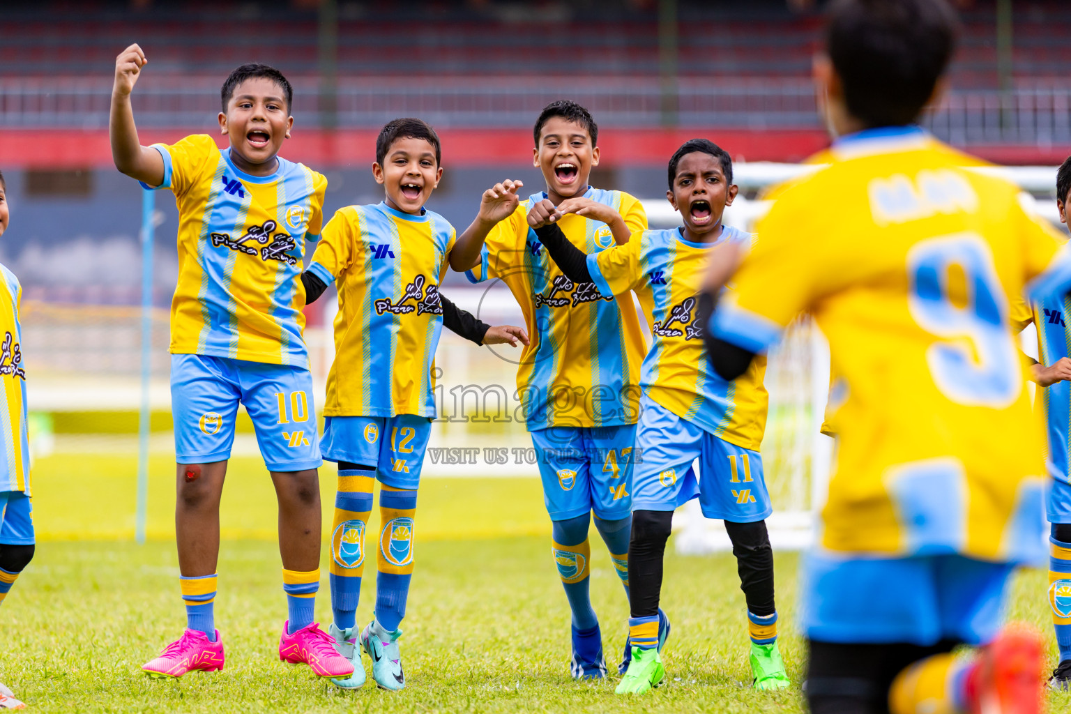 Day 2 of Under 10 MILO Academy Championship 2024 was held at National Stadium in Male', Maldives on Saturday, 27th April 2024. Photos: Nausham Waheed / images.mv