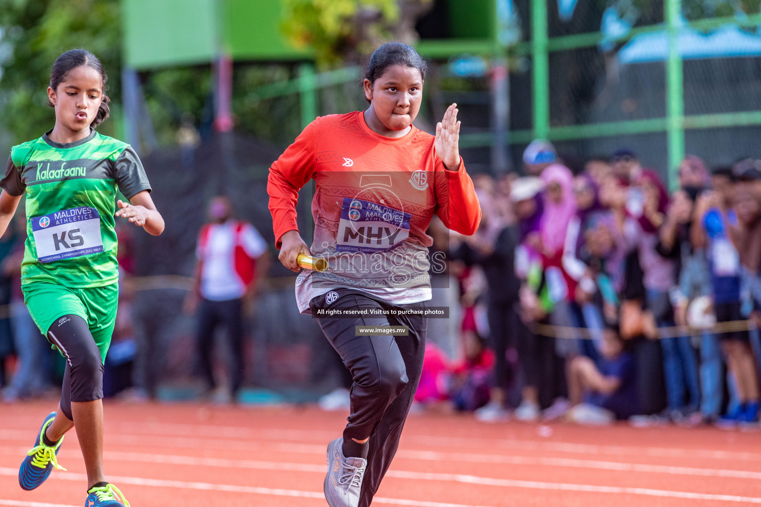 Day 3 of Inter-School Athletics Championship held in Male', Maldives on 25th May 2022. Photos by: Nausham Waheed / images.mv