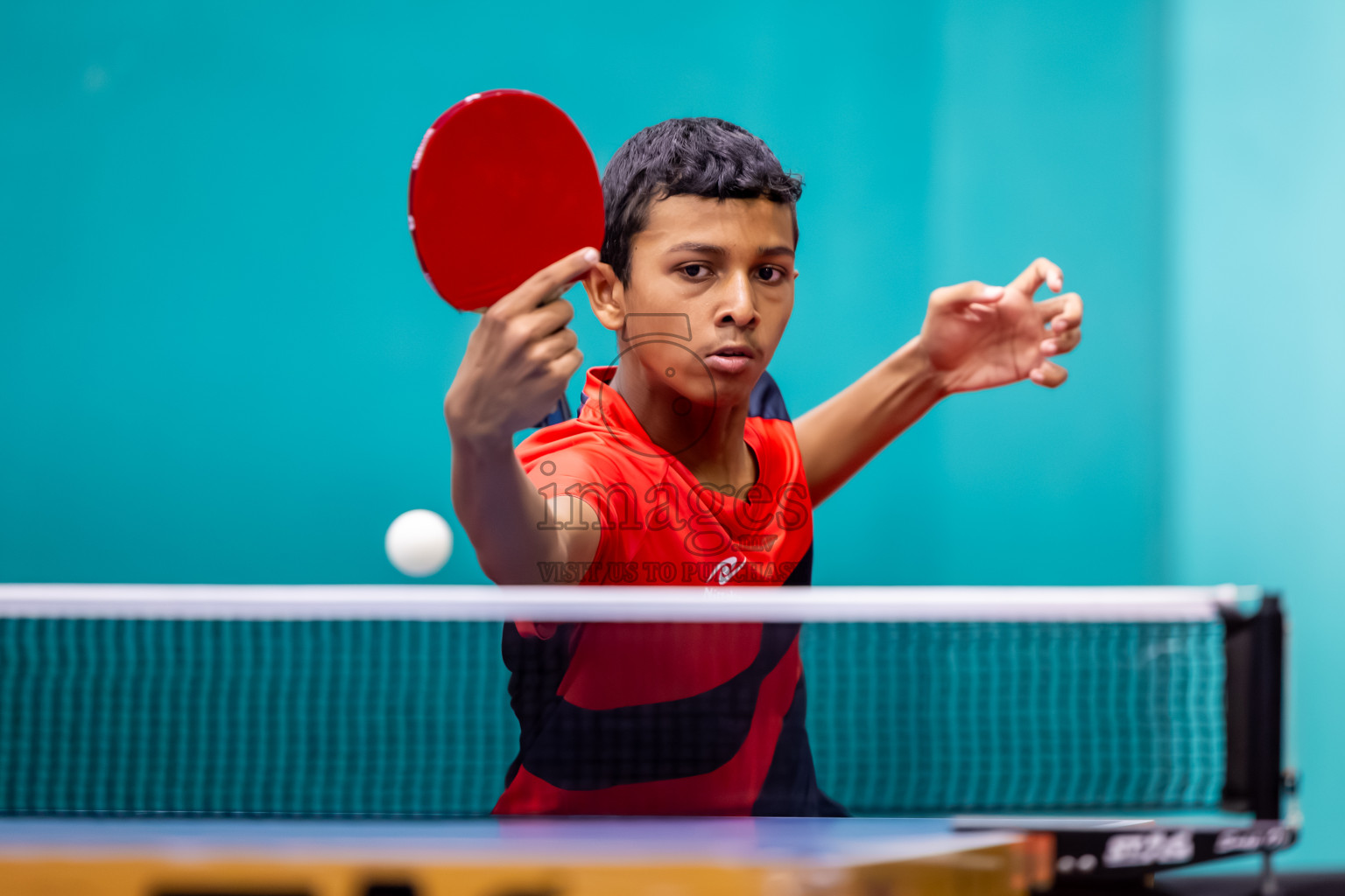 Finals of 30th Table Tennis Association Championship 2025 was held on Saturday, 20th September 2025 in Male' TT Hall, Male', Maldives. Photos: Nausham Waheed / images.mv