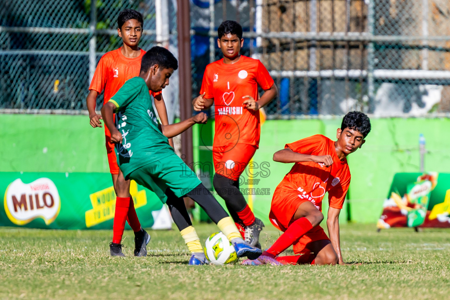 Day 1 of MILO Academy Championship 2024 held in Henveyru Stadium, Male', Maldives on Thursday, 31st October 2024. Photos by Nausham Waheed / Images.mv