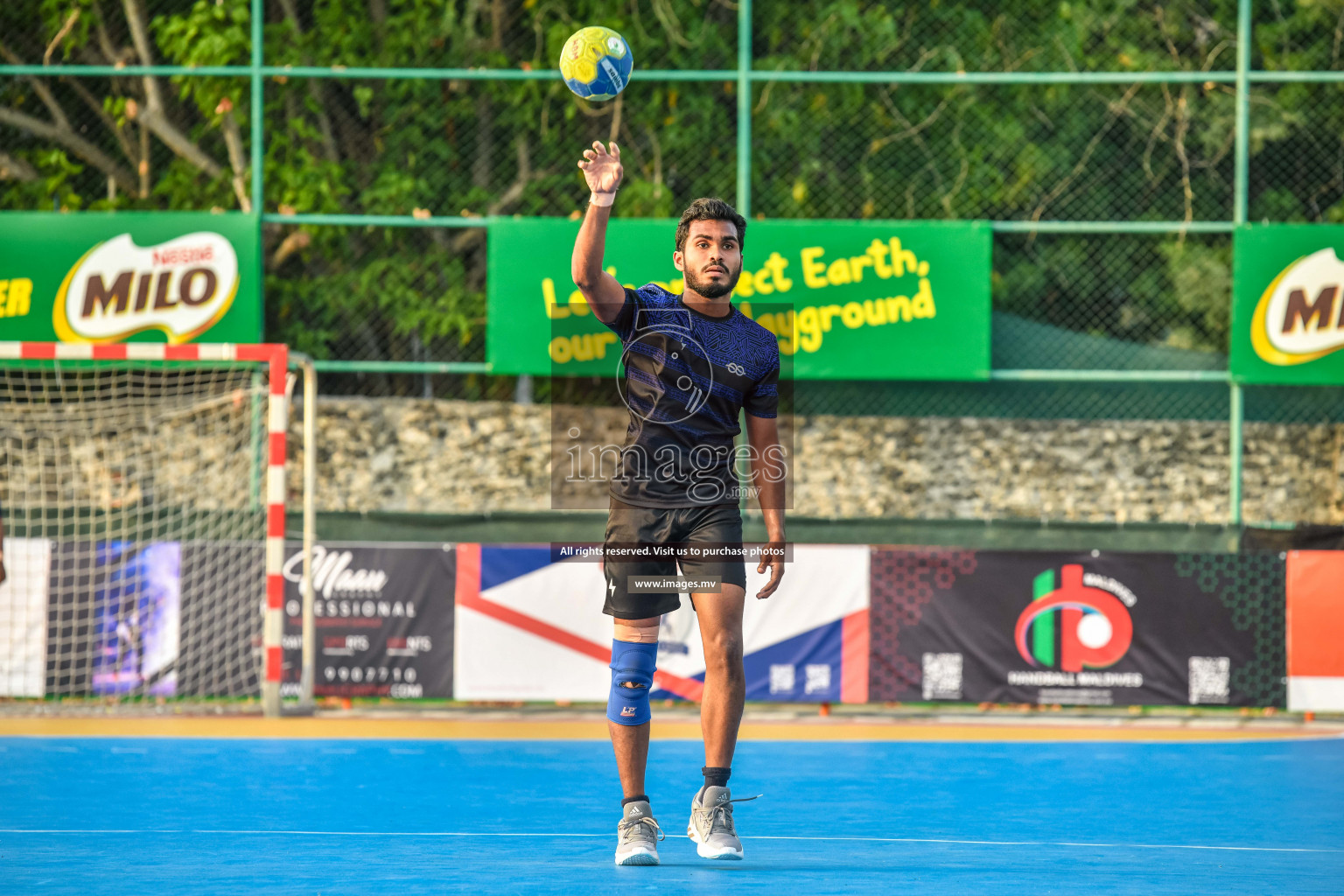 Day 4 of Milo 6th Inter Office Handball Tournament 2022 - Photos by  Nausham Waheed