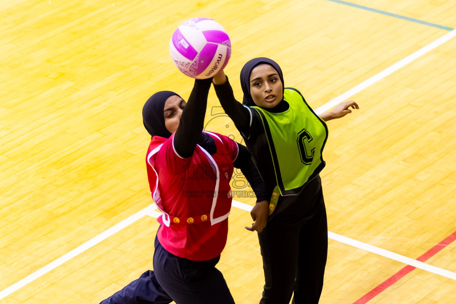Semi Finals of 25th MILO Netball Association Championship 2026 was held in Social Center Indoor Hall on Wednesday, 20th May 2026. Photos: Nausham Waheed / images.mv