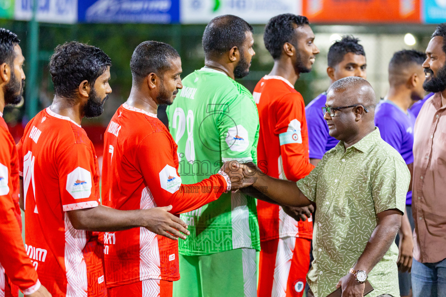 HA Maarandhoo vs HA Utheem in Day 17 of Golden Futsal Challenge 2024 was held on Wednesday, 31st January 2024, in Hulhumale', Maldives Photos: Hassan Simah / images.mv