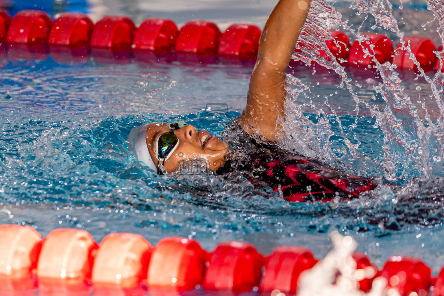 Day 1 of National Swimming Championship 2024 held in Hulhumale', Maldives on Friday, 13th December 2024. Photos: Nausham Waheed / images.mv