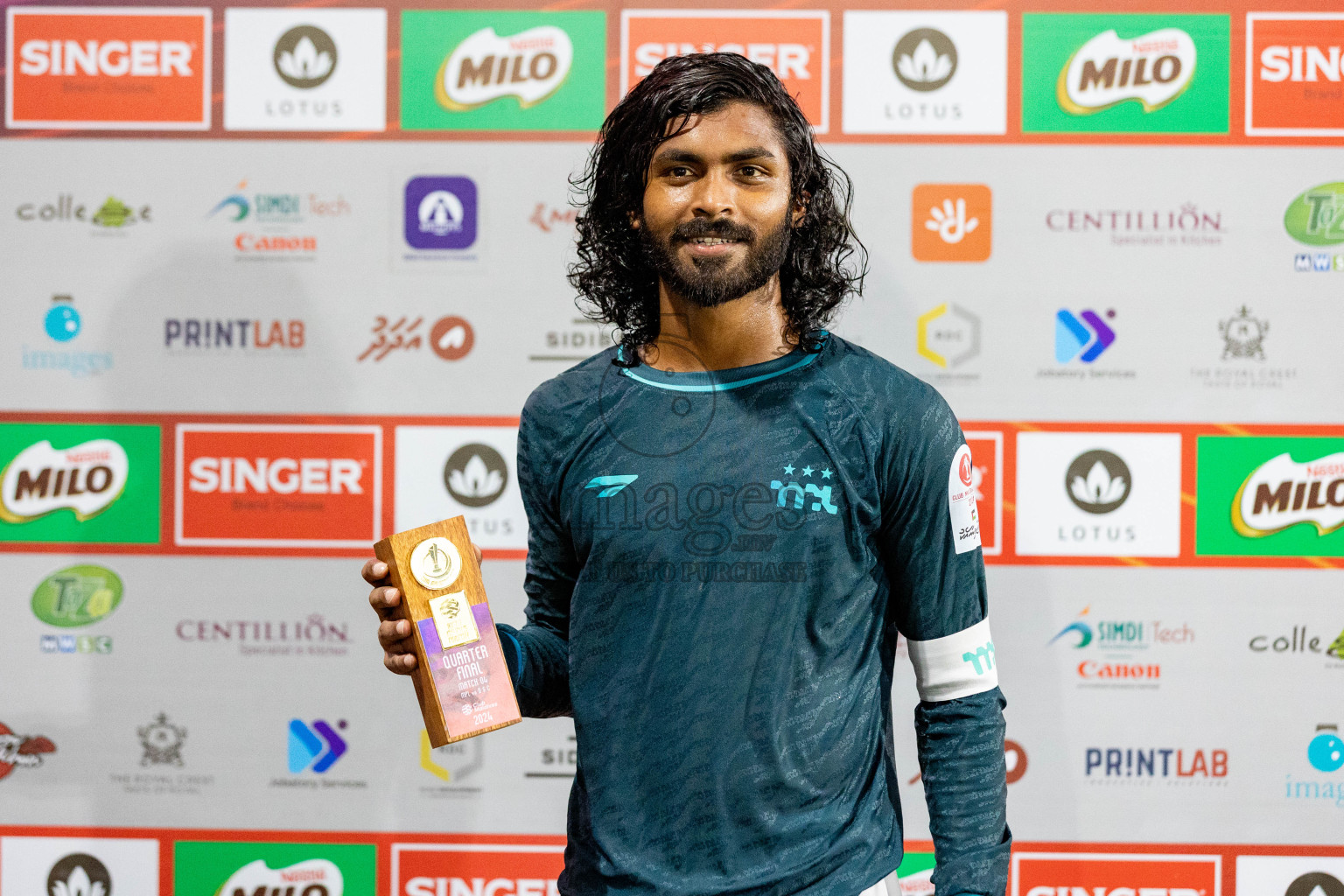 DSC vs MPL in Quarter Finals of Club Maldives Cup 2024 held in Rehendi Futsal Ground, Hulhumale', Maldives on Friday, 11th October 2024. 
Photos: Ismail Thoriq / images.mv