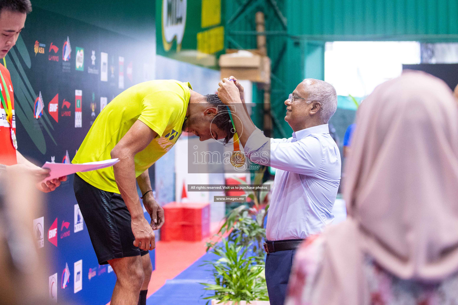 Finals of Li-Ning Maldives International Challenge 2023, was is held in Ekuveni Indoor Court, Male', Maldives on Saturday, 10th June 2023. Photos: Ismail Thoriq / images.mv