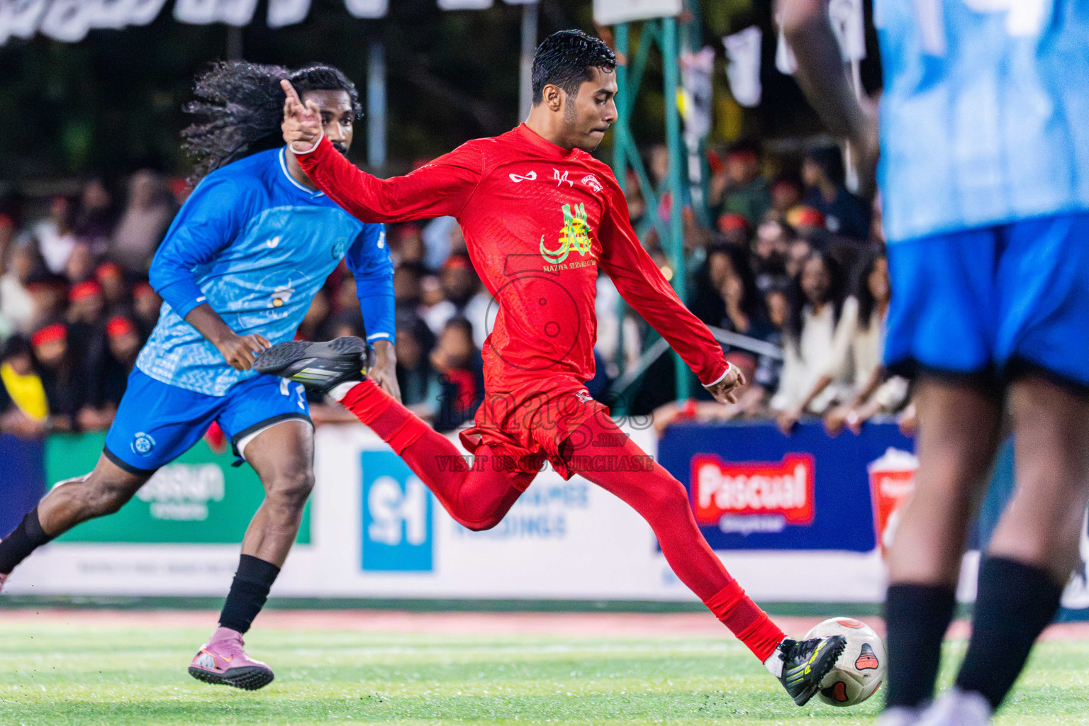 Kanmathi SC VS Foemathi Day 6 - Fonadhoo Youth Futsal Challenge 2025 held in Fonadhoo Futsal Stadium, L. Fonadhoo, Maldives on Wednesday, 31st October 2025 Photos: Arif Rasheed / images.mv