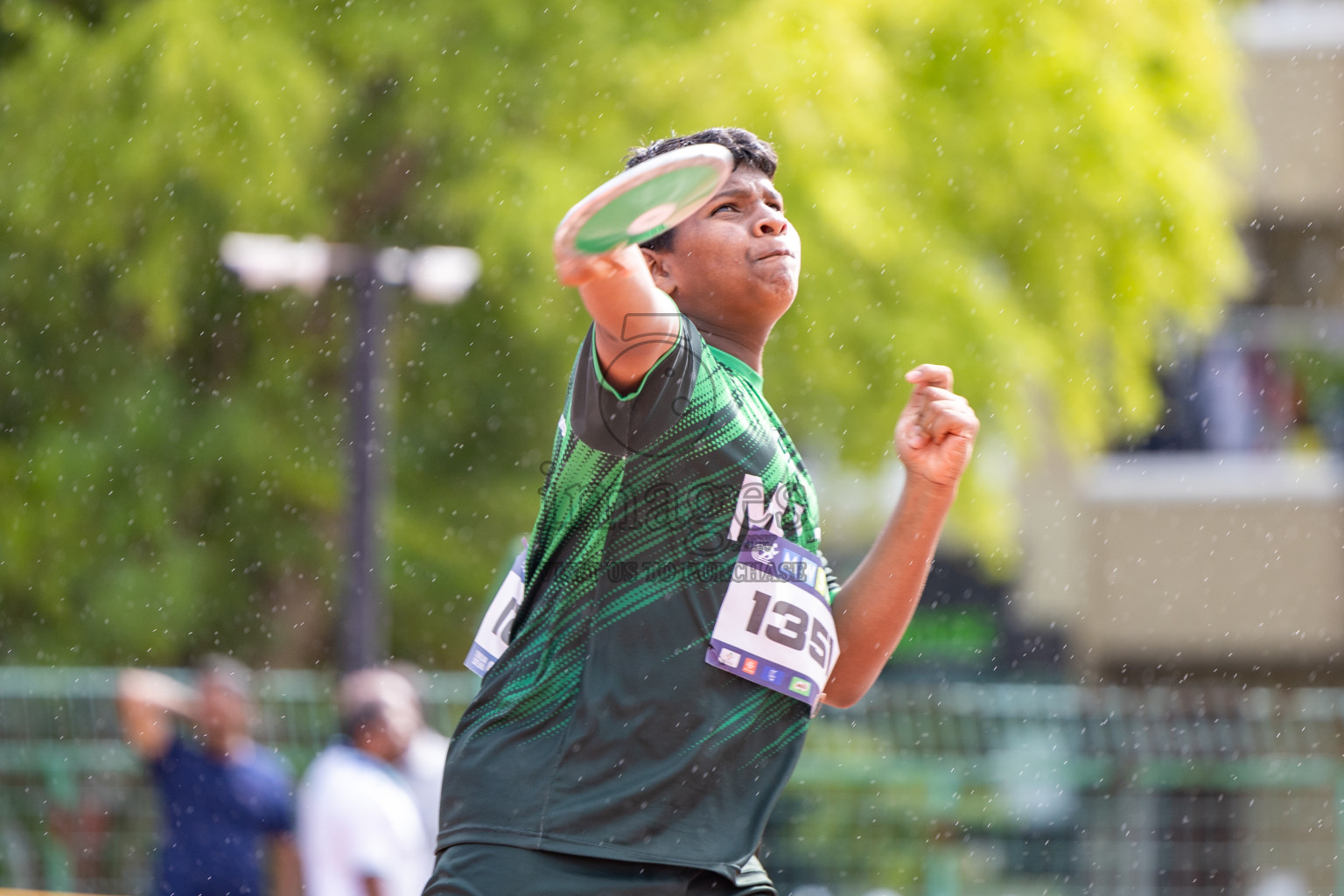 Day 1 of MWSC Interschool Athletics Championships 2024 held in Hulhumale Running Track, Hulhumale, Maldives on Saturday, 9th November 2024. 
Photos by: Ismail Thoriq, Hassan Simah / Images.mv