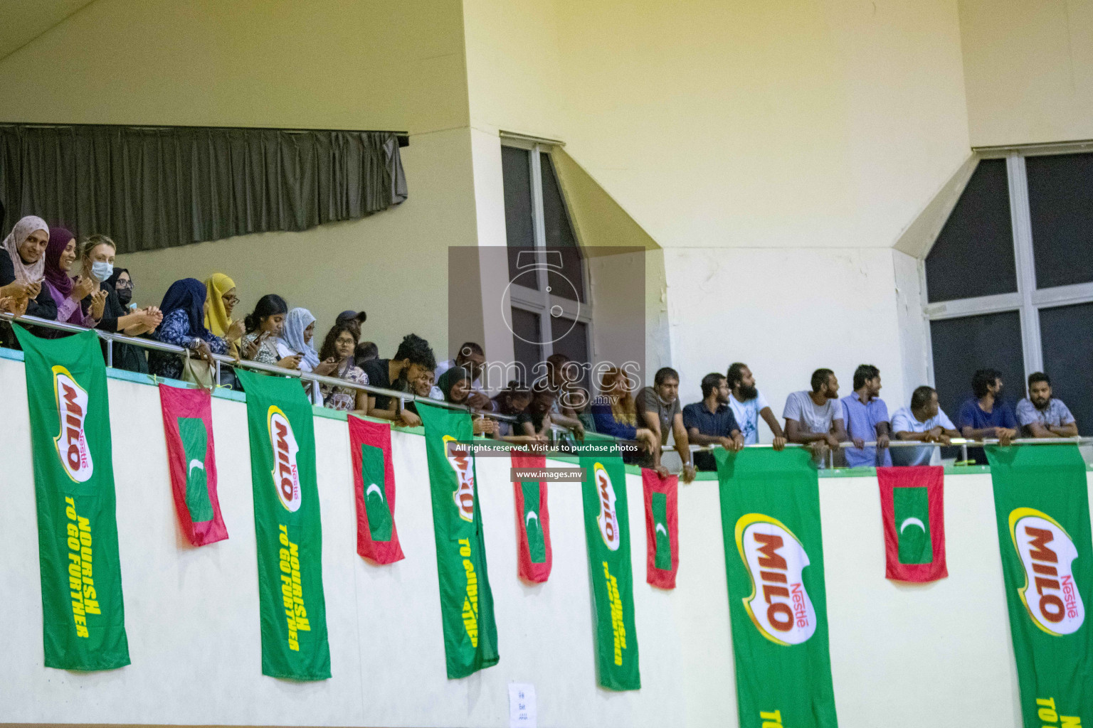 Kulhudhuffushi Youth & R.C vs Club Green Streets in the Finals of Milo National Netball Tournament 2021 (Women's) held on 5th December 2021 in Male', Maldives Photos: Ismail Thoriq / images.mv