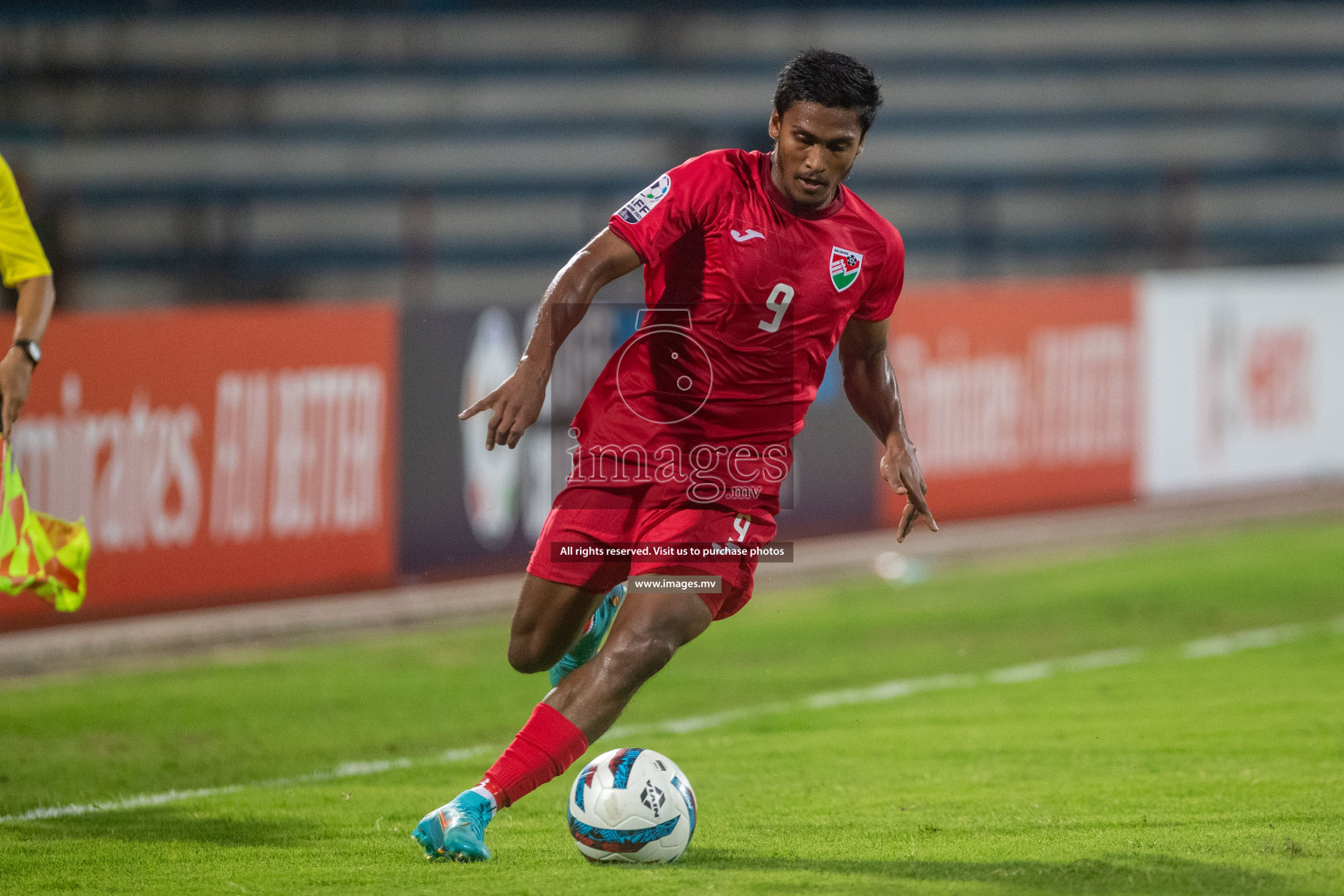 Maldives vs Bhutan in SAFF Championship 2023 held in Sree Kanteerava Stadium, Bengaluru, India, on Wednesday, 22nd June 2023. Photos: Nausham Waheed / images.mv