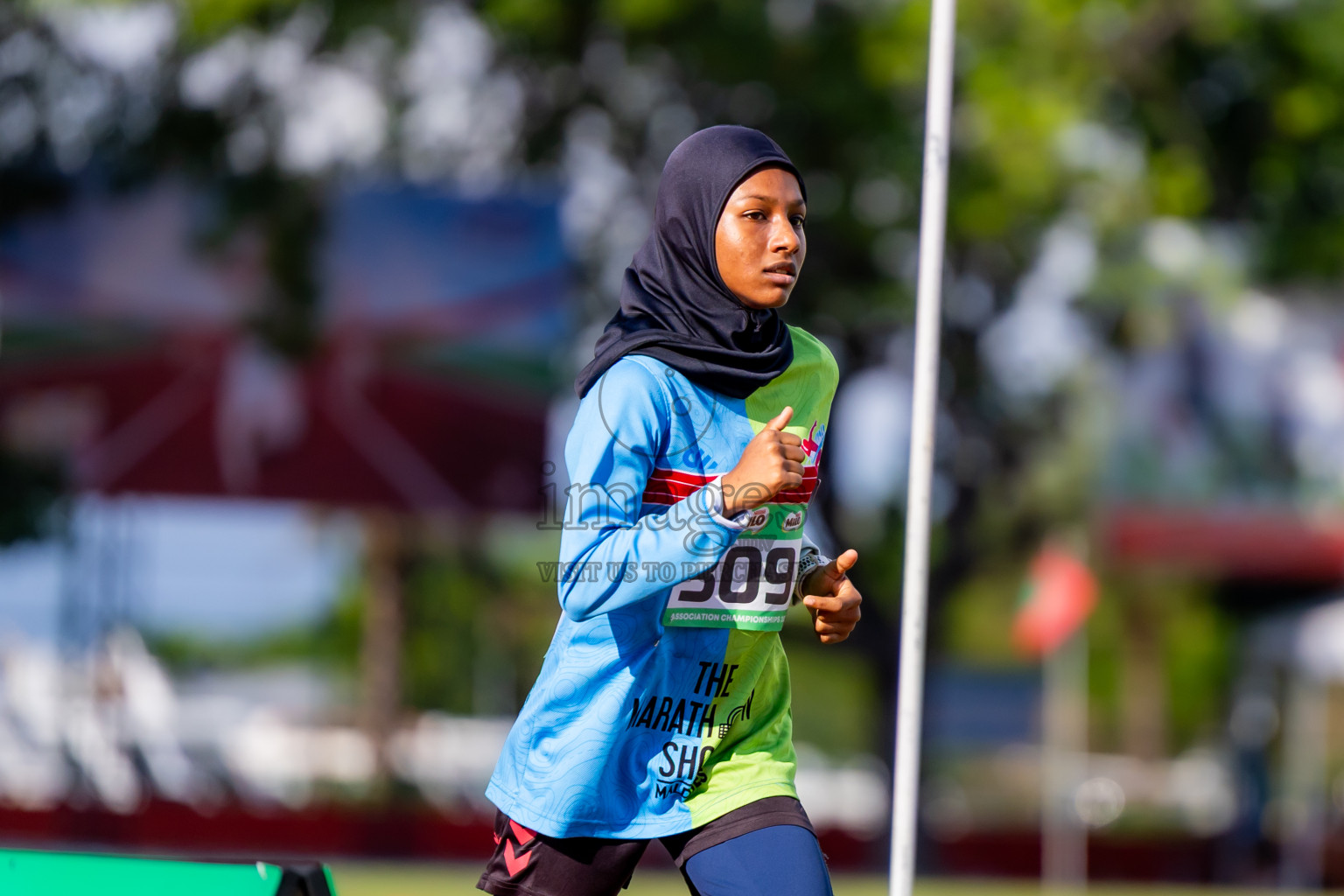 Day 2 of 12th Milo Association Championships was held in Ekuveni Track at Male', Maldives on Friday, 25th April 2025. Photos: Nausham Waheed / images.mv