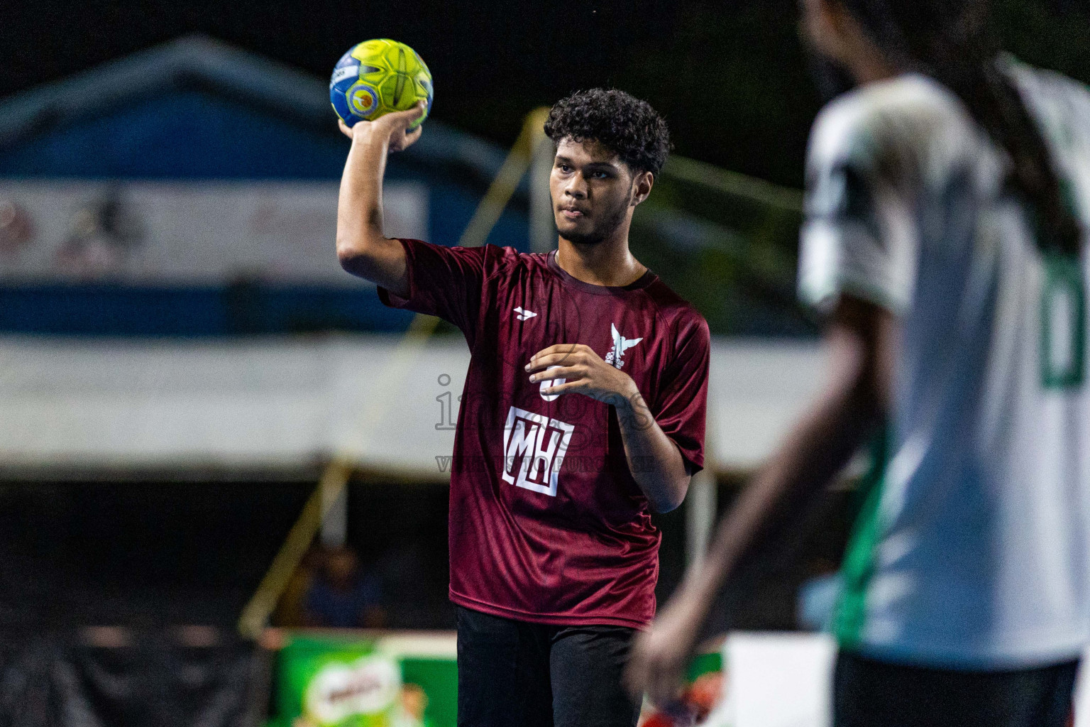 Day 17 of 10th National Handball Tournament 2023, held in Handball ground, Male', Maldives on Friday, 15th December 2023 Photos: Nausham Waheed/ Images.mv