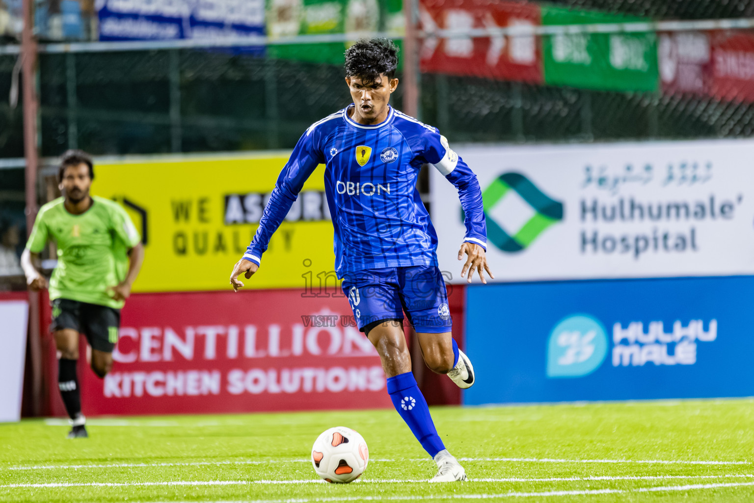 Mylo City SC vs Team Kaashidhoo in Day 1 of Kings Cup of Club Maldives Cup 2025 held in Rehendi Futsal Ground, Hulhumale', Maldives on Saturday, 30th August 2025. Photos: Areef / images.mv