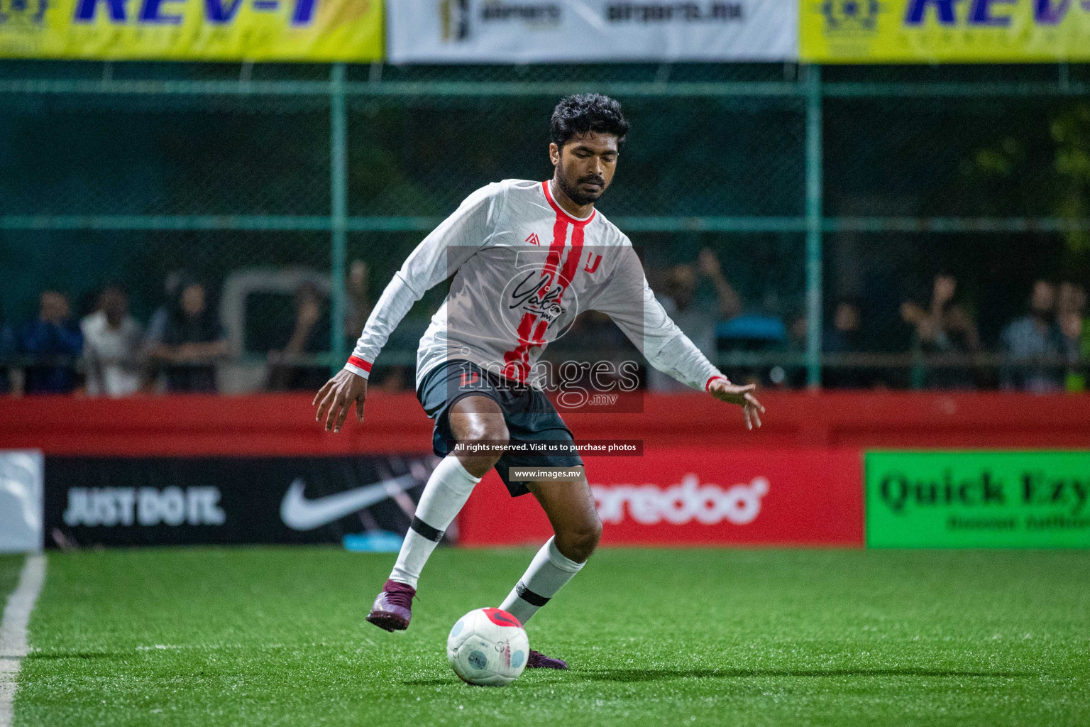 GA. Kondey vs GA. Kanduhulhudhoo in Day 2 of Golden Futsal Challenge 2023 on 06 February 2023 in Hulhumale, Male, Maldives