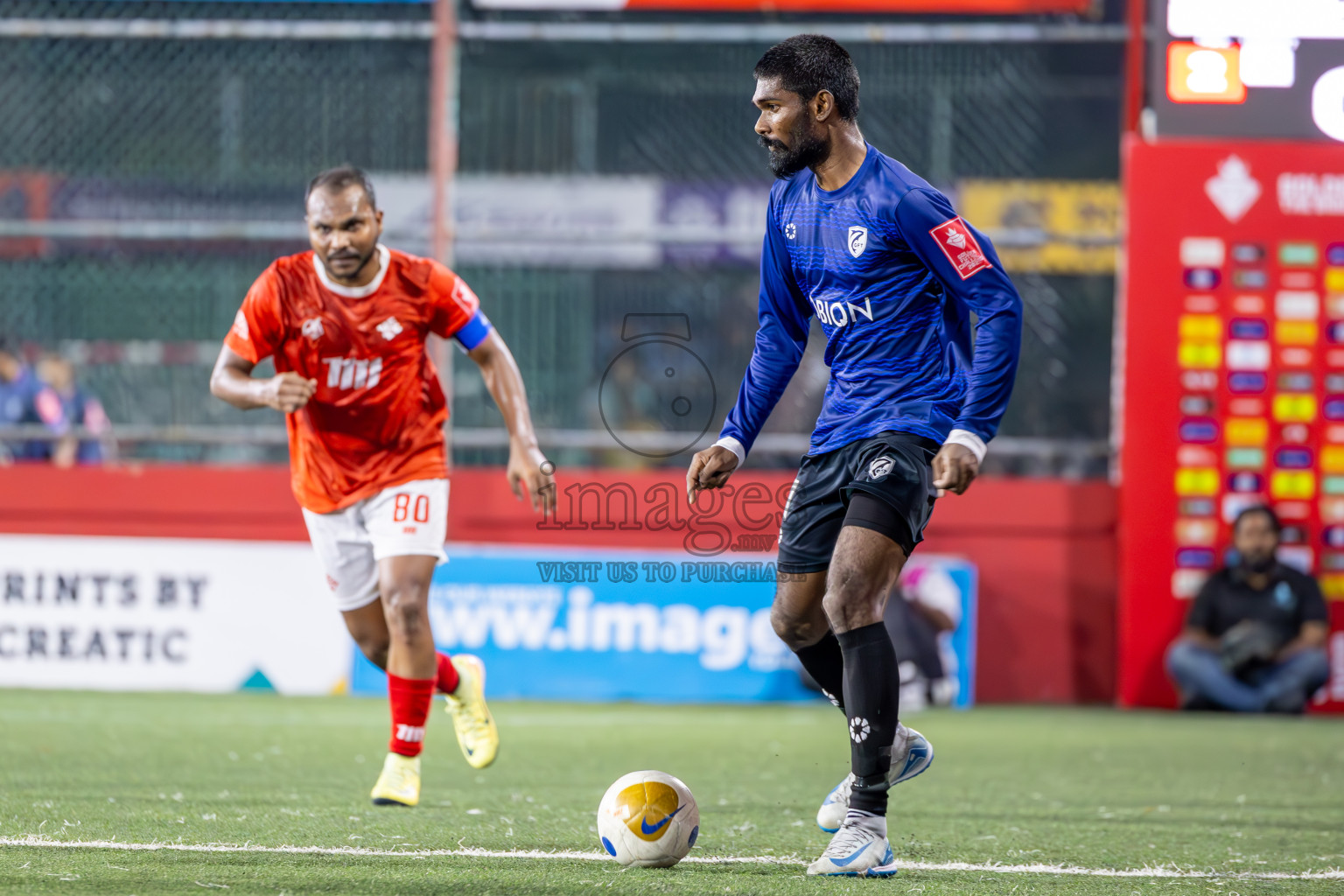 K Gaafaru vs K Kaashidhoo in Kaafu Atoll Semi Final in Day 24 of Golden Futsal Challenge 2025 was held on Tuesday , 28th January 2025, in Hulhumale', Maldives. Photos: Ismail Thoriq / images.mv