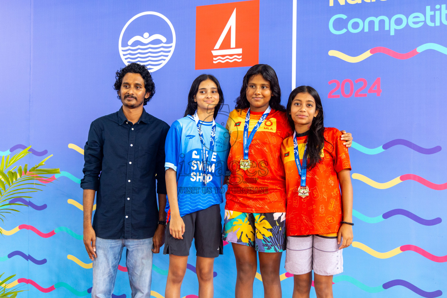 Day 7 of National Swimming Competition 2024 held in Hulhumale', Maldives on Thursday, 19th December 2024.
Photos: Ismail Thoriq / images.mv