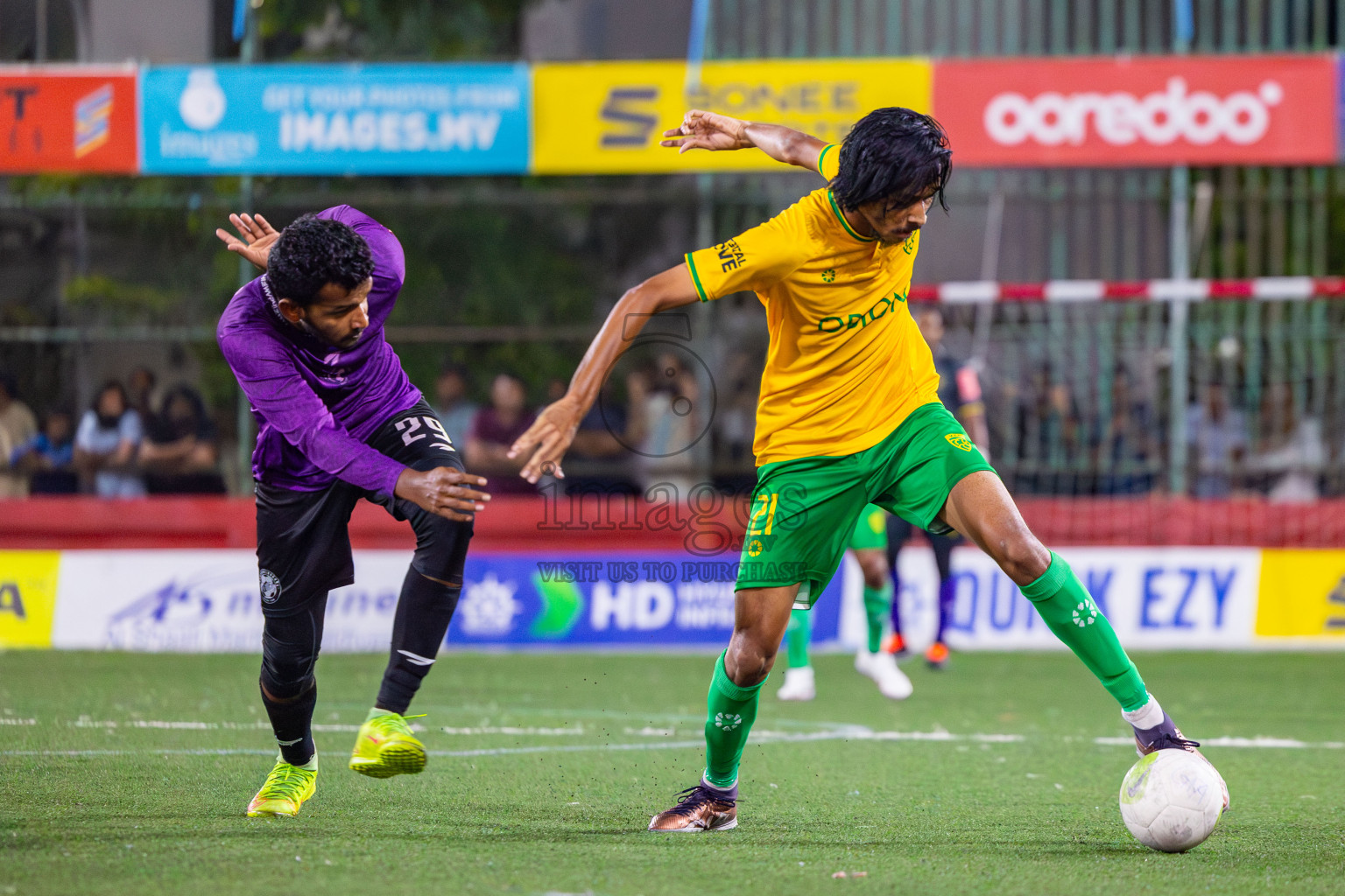 GDh Vaadhoo vs GA Kanduhulhudhoo on Day 33 of Golden Futsal Challenge 2024, held on Sunday, 18th February 2024, in Hulhumale', Maldives Photos: Mohamed Mahfooz Moosa / images.mv