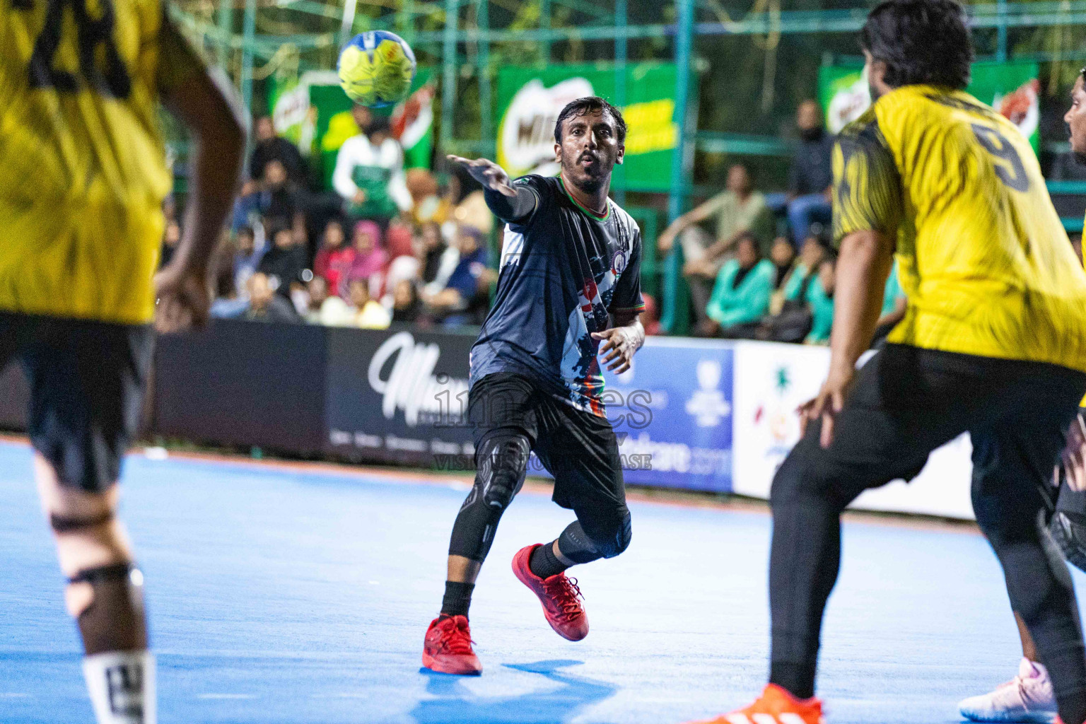 Day 11 of 10th National Handball Tournament 2023, held in Handball ground, Male', Maldives on Friday, 8th December 2023 Photos: Nausham Waheed/ Images.mv