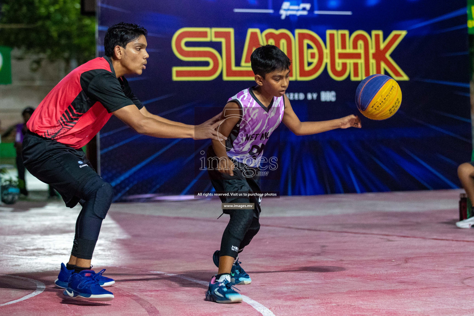 Day3 of Slamdunk by Sosal on 14th April 2023 held in Male'. Photos: Nausham waheed /images.mv