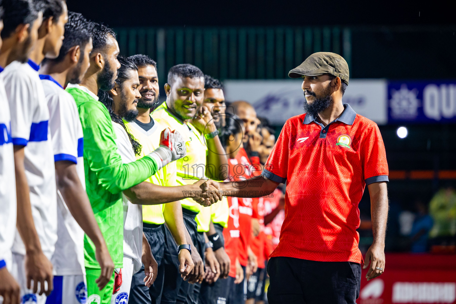 Th Thimarafushi VS Th Veymandoo in Atoll Round Semi-Final on Day 22 of Golden Futsal Challenge 2025 was held on Sunday , 26th January 2025, in Hulhumale', Maldives. Photos: Nausham Waheed / images.mv