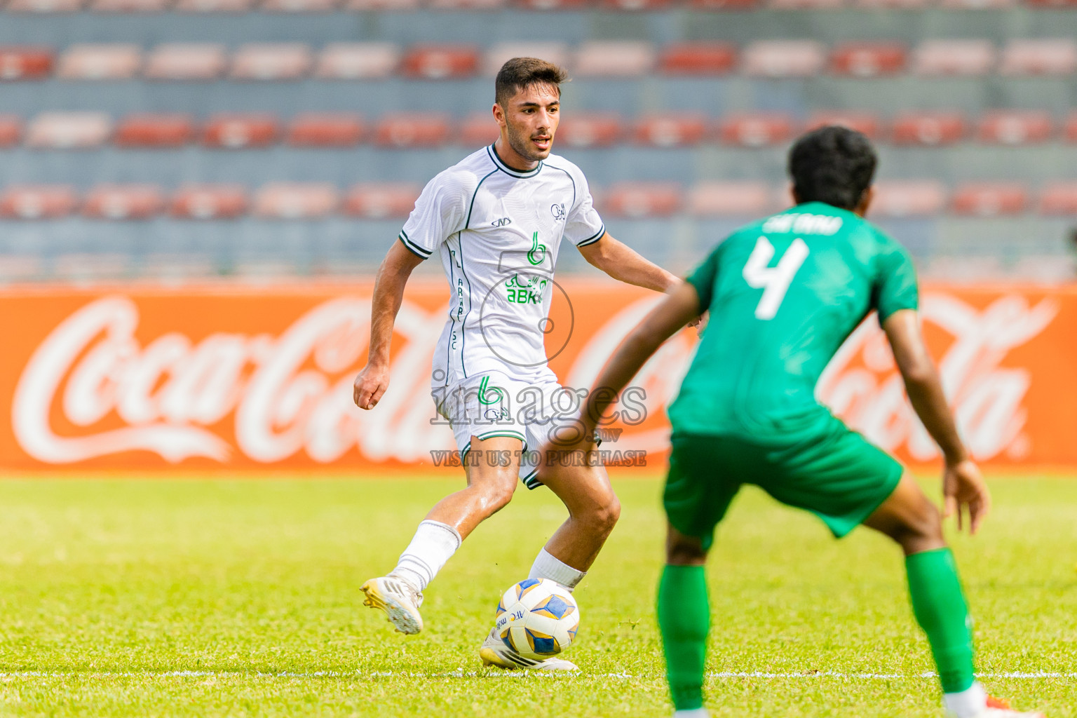 Maziya SC vs Al Arabi SC in AFC Challenge League 2025/26 Preliminary Stage was held at National Stadium in Male', Maldives on Tuesday, 12th August 2025. Photos: Areef Adam / images.mv