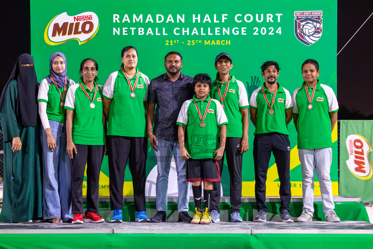 Finals of Milo Ramadan Half Court Netball Challenge on 24th March 2024, held in Central Park, Hulhumale, Male', Maldives
Photos: Ismail Thoriq / imagesmv