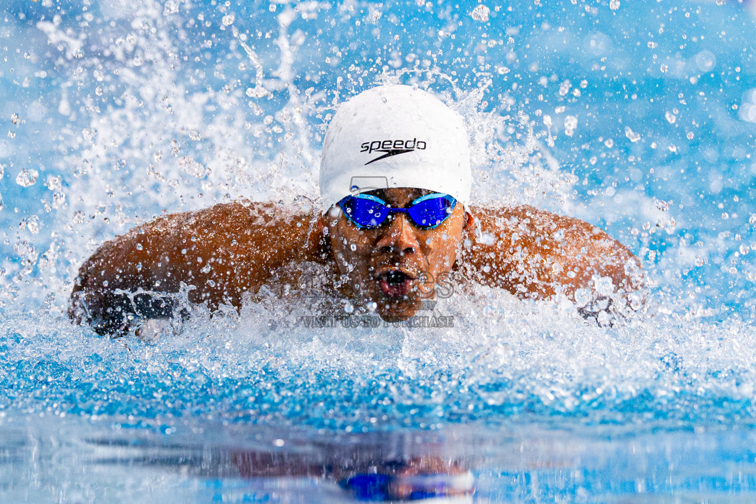 Day 4 of 1st National Short Course Swimming Competition held in Hulhumale', Maldives on Tuesday, 17th June 2025. Photos: Nausham Waheed / images.mv