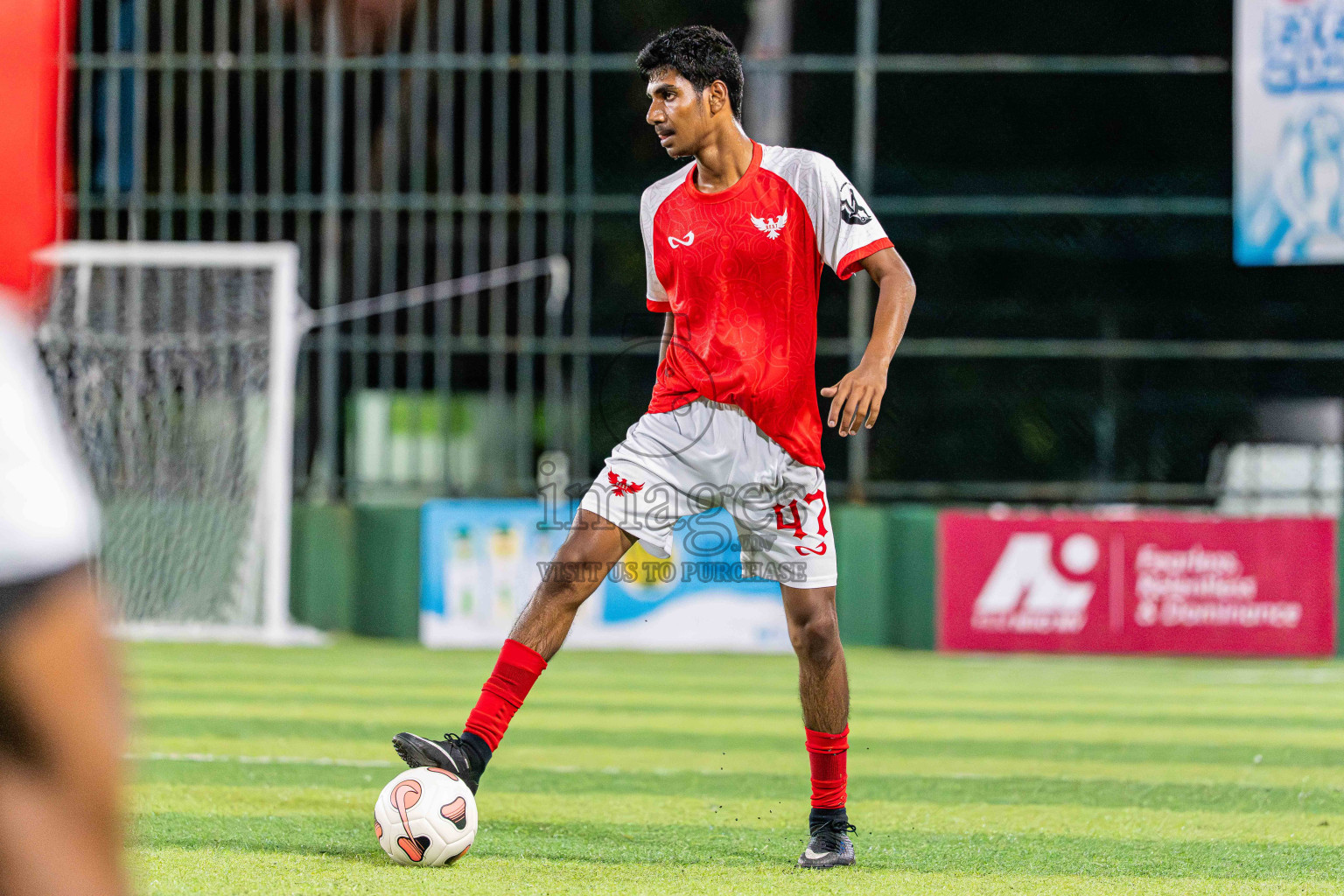 Kanmathi SC VS BEST in Day 4 - Fonadhoo Youth Futsal Challenge 2025 held in Fonadhoo Futsal Stadium, L. Fonadhoo, Maldives on Wednesday, 29th October 2025 Photos: Arif Rasheed / images.mv