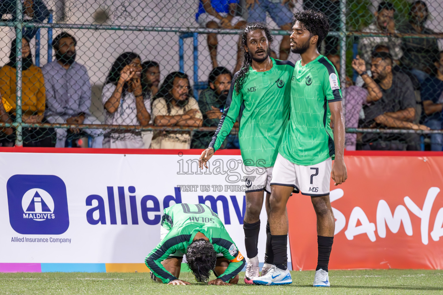 Kulhivaru Vuzaara vs HHRC in Club Maldives Classic 2024 held in Rehendi Futsal Ground, Hulhumale', Maldives on Sunday, 8th September 2024. 
Photos: Ismail Thoriq / images.mv