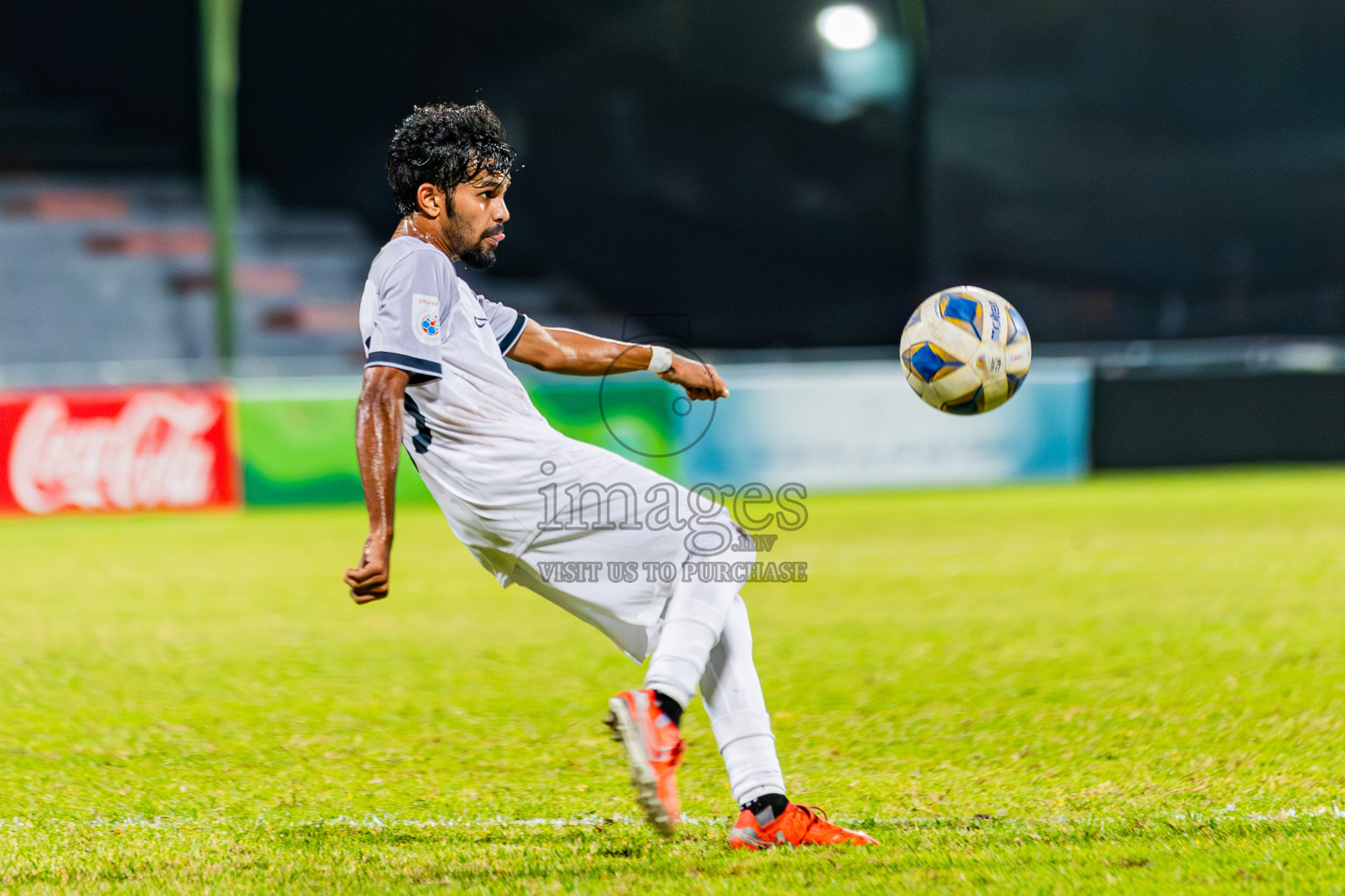 Club Eagles vs Club Green Streets in Dhivehi Premier League 2025/26 held in National Football Stadium, Male', Maldives on Wednesday, 1st September 2025. Photos: Areef Adam / Images.mv