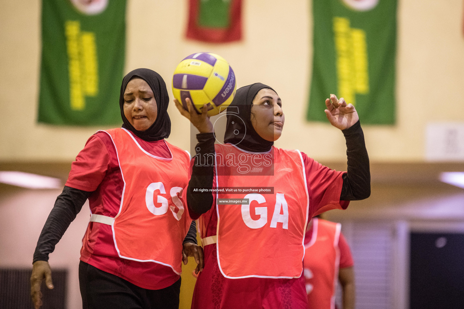 Milo National Netball Tournament 30th November 2021 at Social Center Indoor Court, Male, Maldives. Photos: Shuu & Nausham/ Images Mv