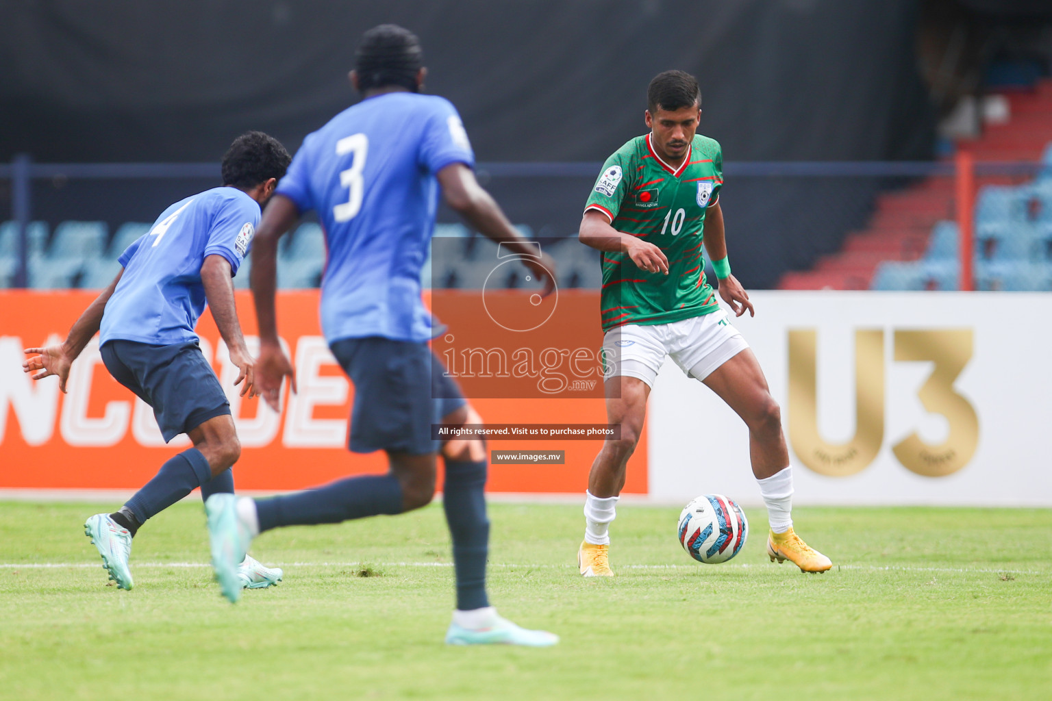 Bangladesh vs Maldives in SAFF Championship 2023 held in Sree Kanteerava Stadium, Bengaluru, India, on Saturday, 25th June 2023. Photos: Nausham Waheed, Hassan Simah / images.mv