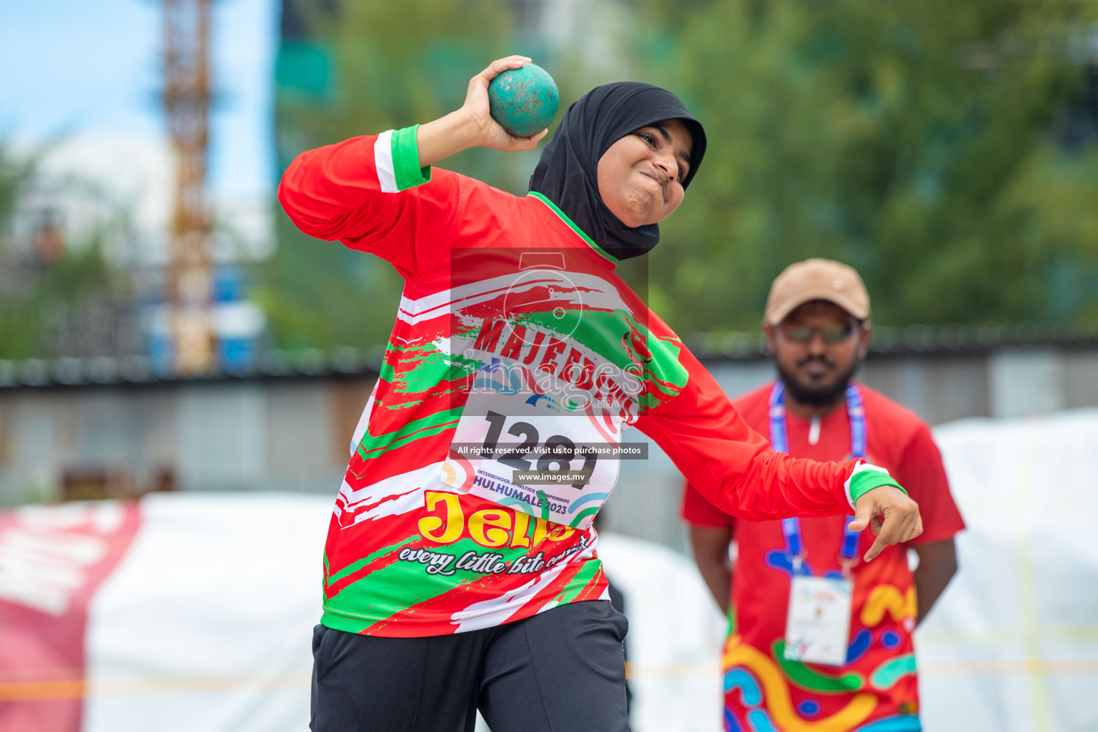 Day two of Inter School Athletics Championship 2023 was held at Hulhumale' Running Track at Hulhumale', Maldives on Sunday, 15th May 2023. Photos: Nausham Waheed / images.mv