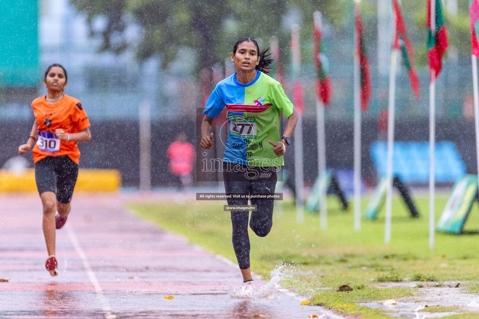 Day 2 of National Athletics Championship 2023 was held in Ekuveni Track at Male', Maldives on Friday, 24th November 2023. Photos: Nausham Waheed / images.mv