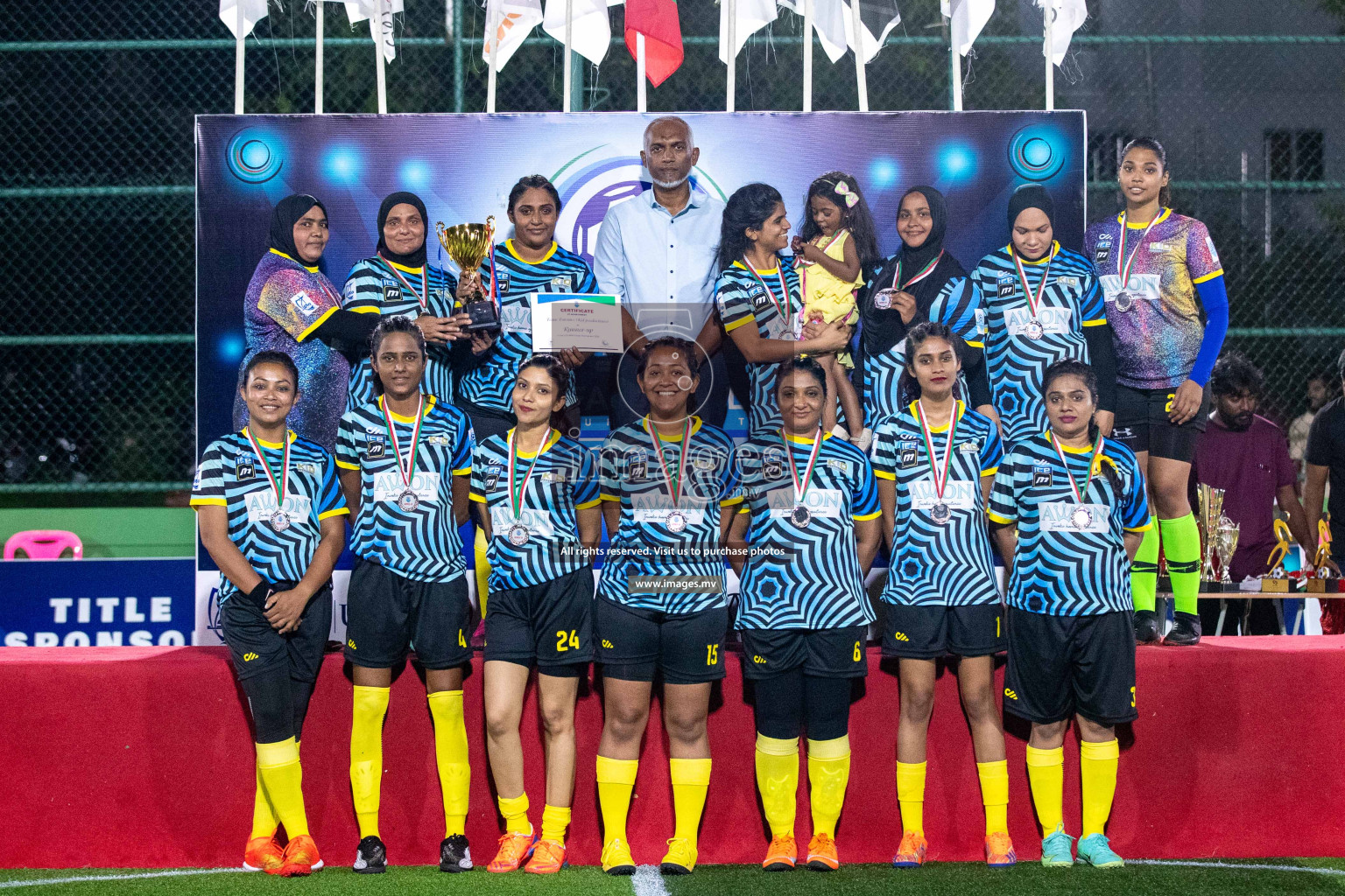 Final of MFA Futsal Tournament 2023 on 10th April 2023 held in Hulhumale'. Photos: Nausham waheed /images.mv