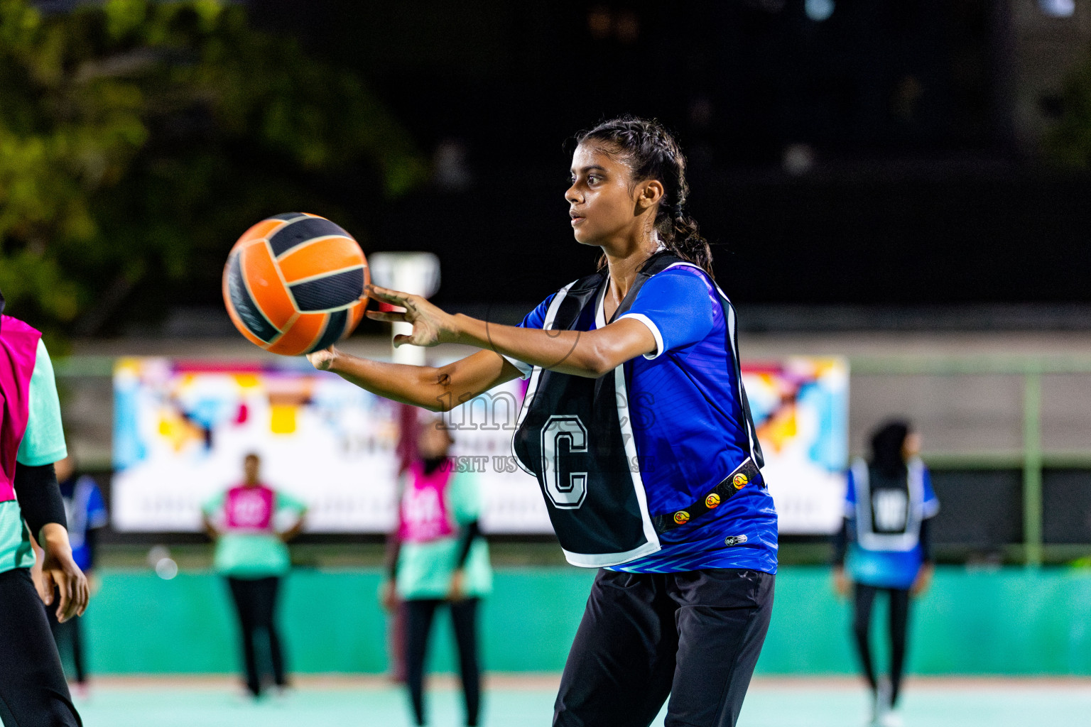 Day 5 of 23rd Netball Association Championship was held in Ekuveni Netball Court at Male', Maldives on Thursday, 2nd May 2024. Photos: Nausham Waheed / images.mv