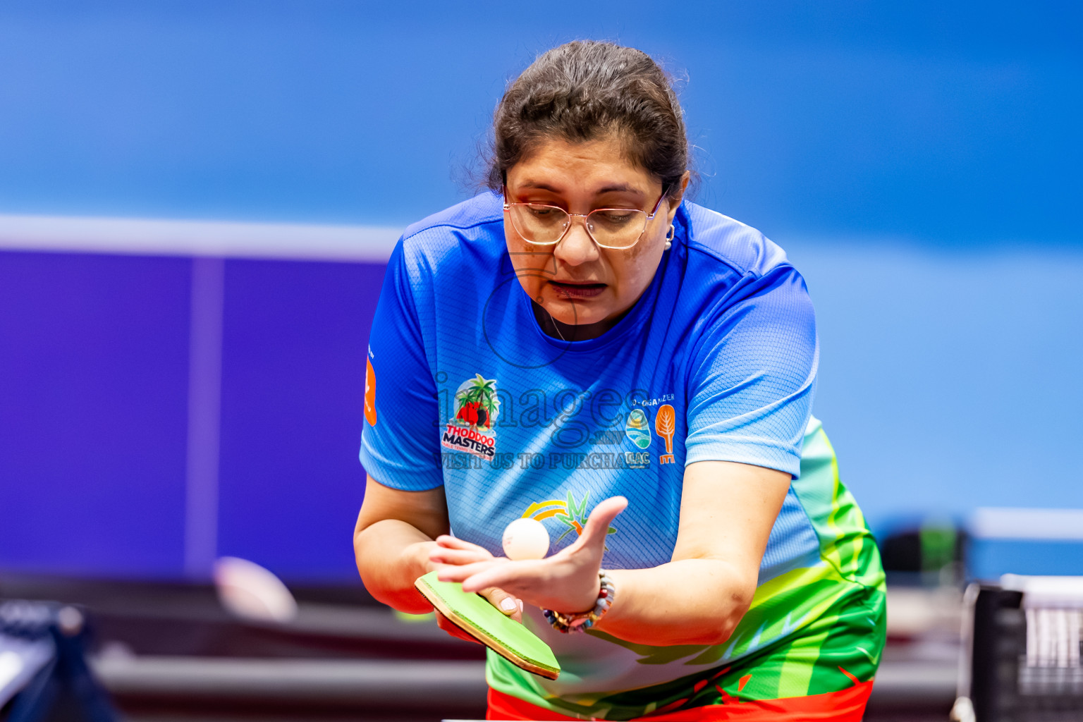 Day 3 of 1st Thoddoo Masters Table Tennis Tournament was held on Saturday, 23rd August 2025 in AA Thoddoo, Maldives. Photos: Nausham Waheed / images.mv